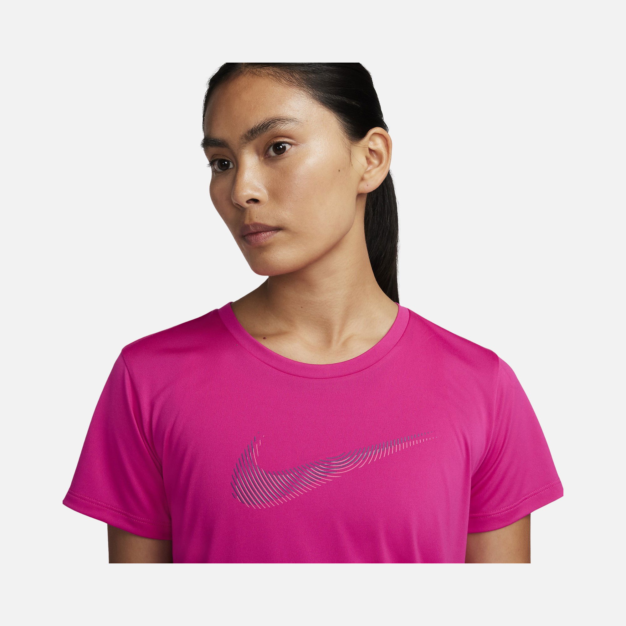 Nike Dri-Fit Swoosh Running FA23 Short-Sleeve Kadın Tişört