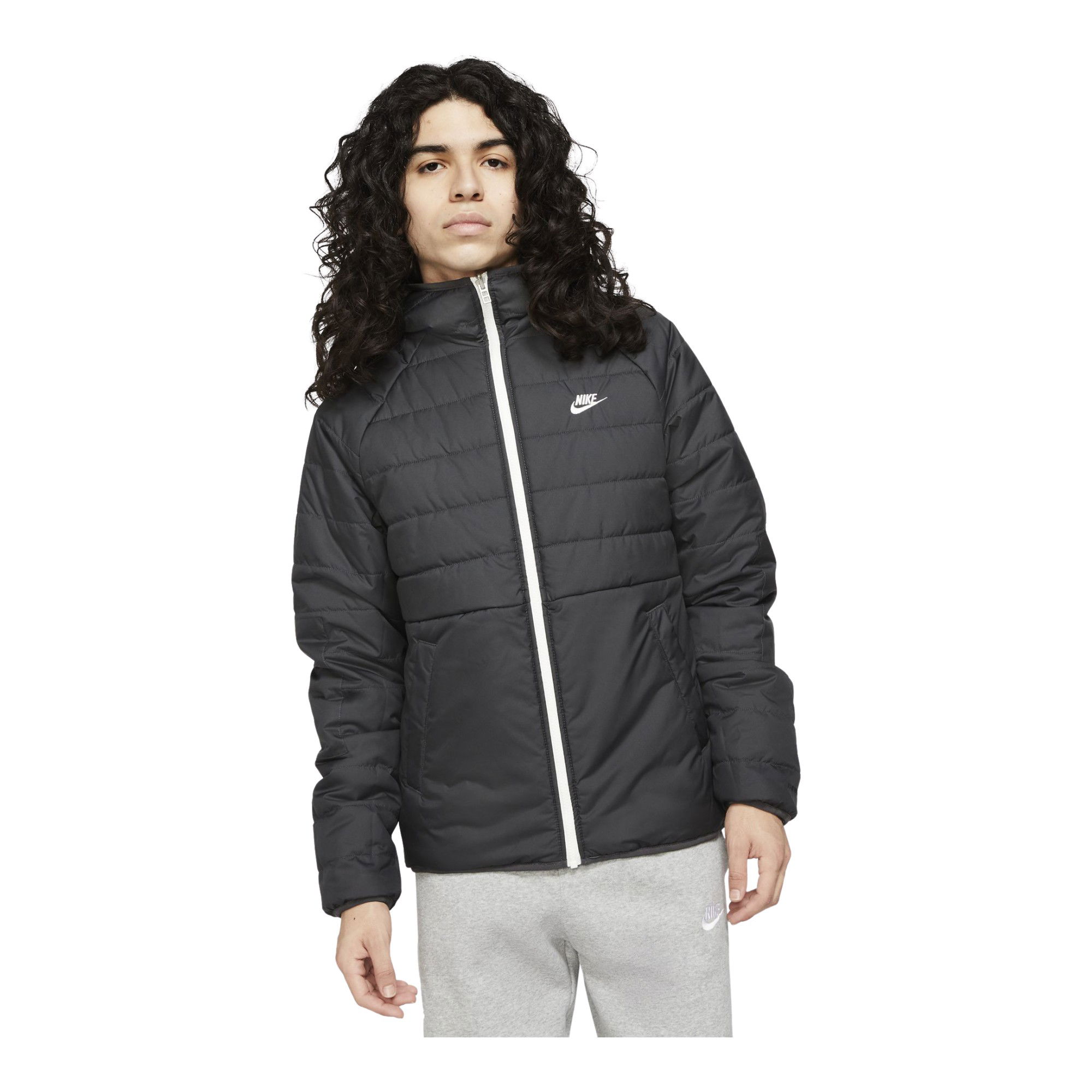 Nike Sportswear Therma-Fit Legacy Reversible Full-Zip Hoodie Erkek Mont