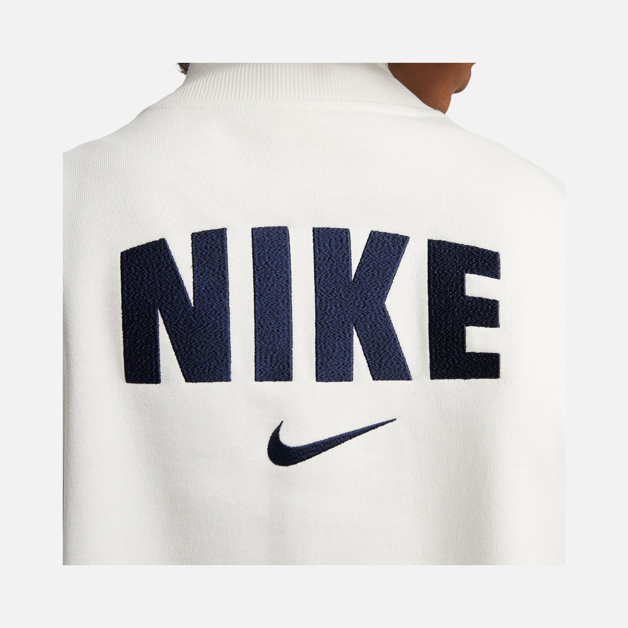 Nike Sportswear Retro Fleece Varsity Full-Length Snap Fastener Erkek Ceket