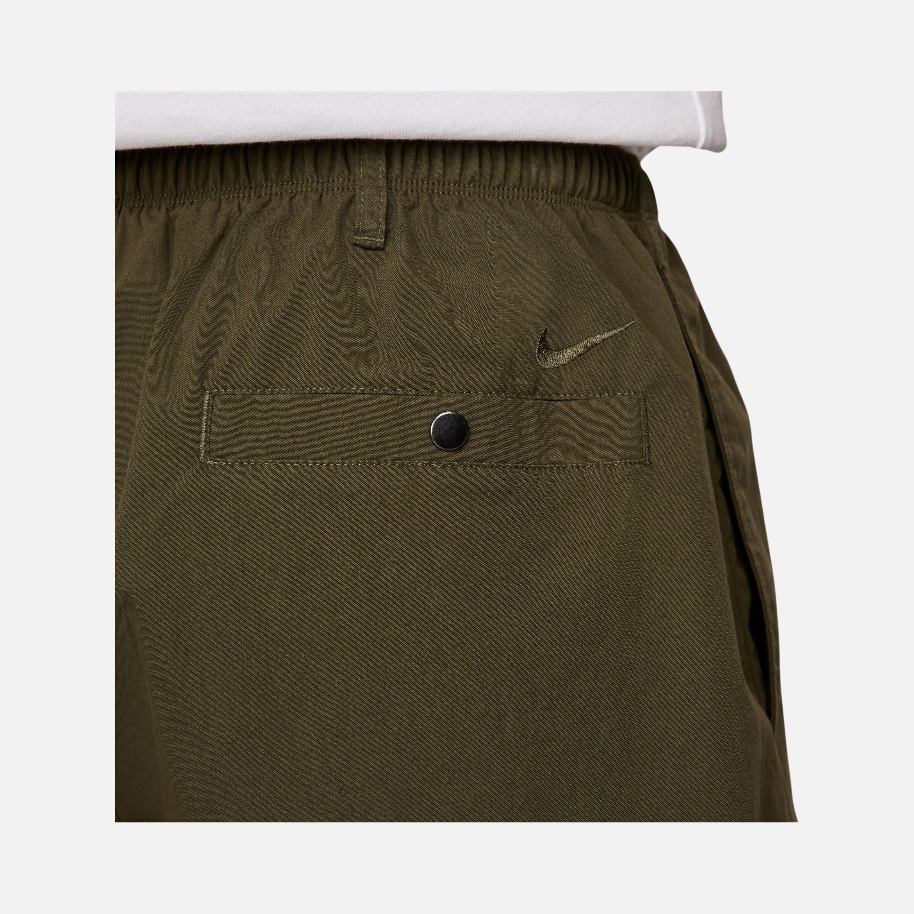Nike Life Camp Stonewashed Twill Fabric Erkek Şort