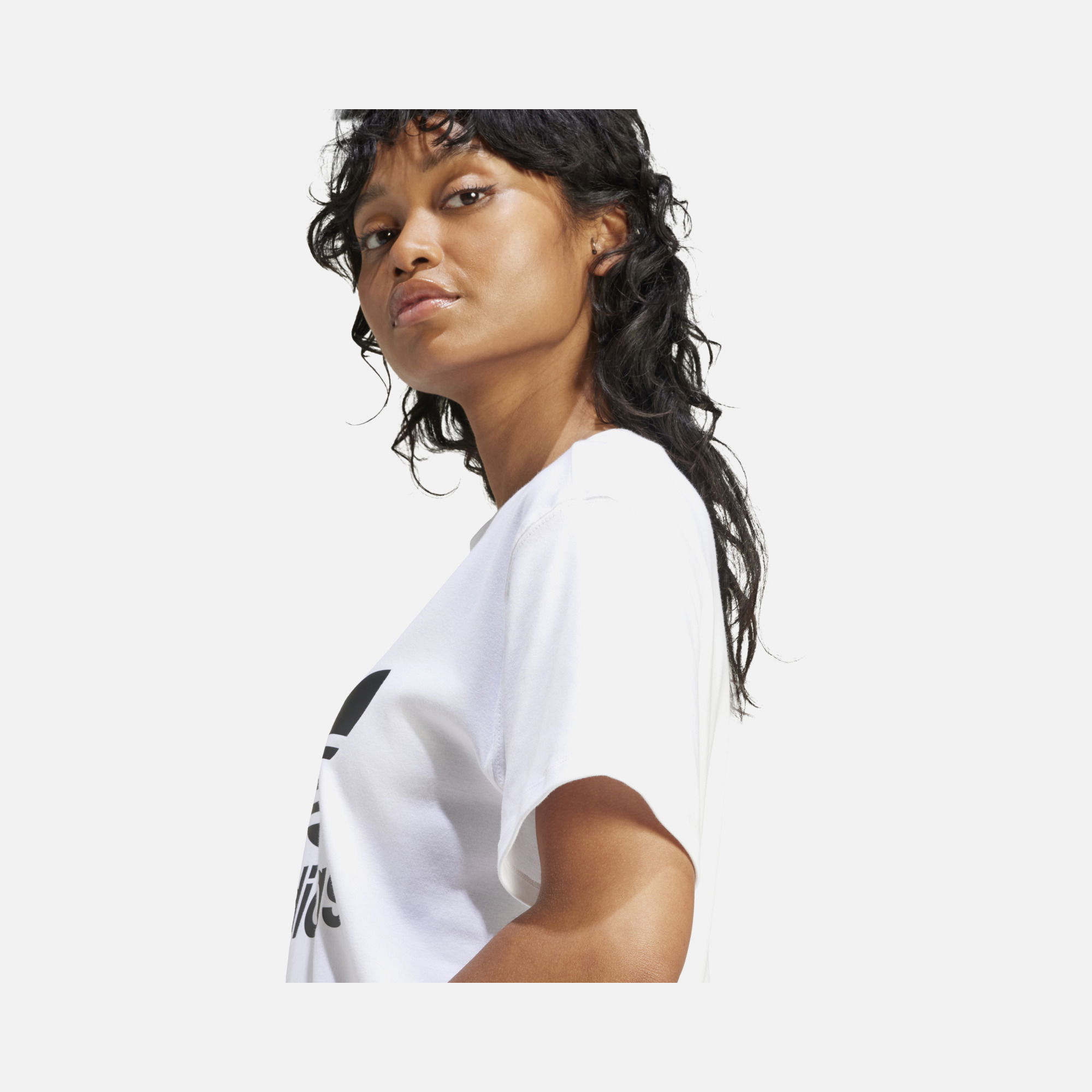 adidas Sportswear Trefoil Logo Short-Sleeve Kadın Tişört