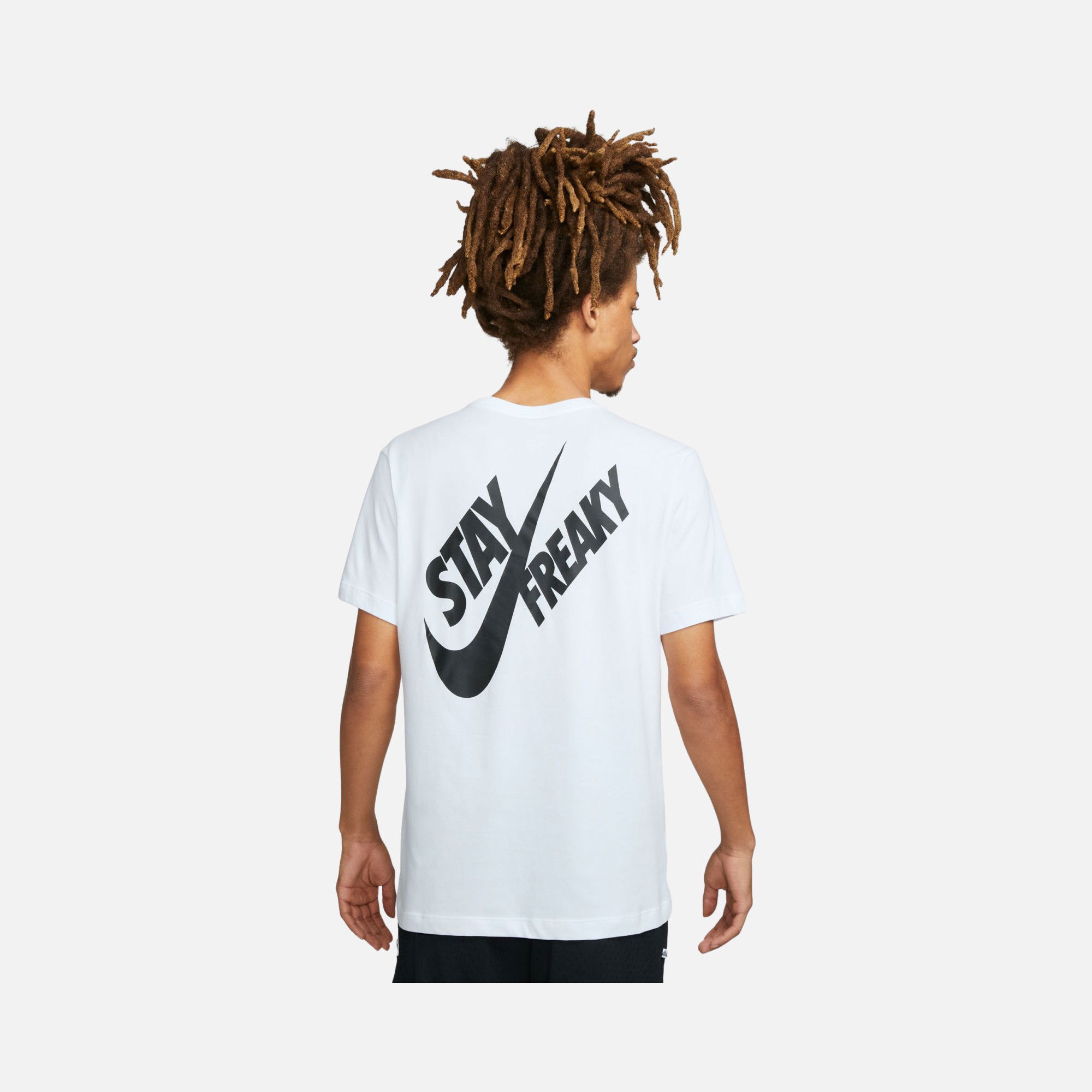 Nike Dri-Fit Giannis Stay Freaky Graphic Basketball Short-Sleeve Erkek Tişört