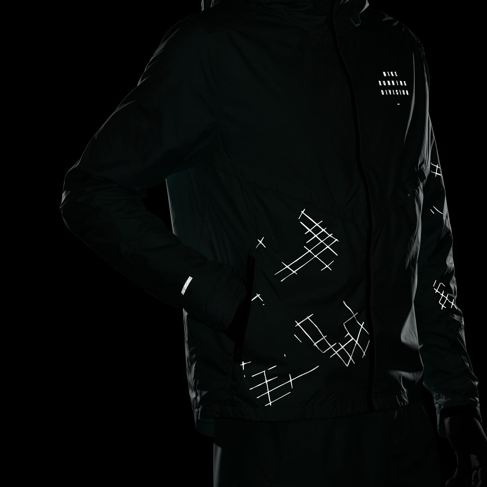 Nike Storm-Fit Run Division Flash Running Full-Zip Hoodie Erkek Ceket