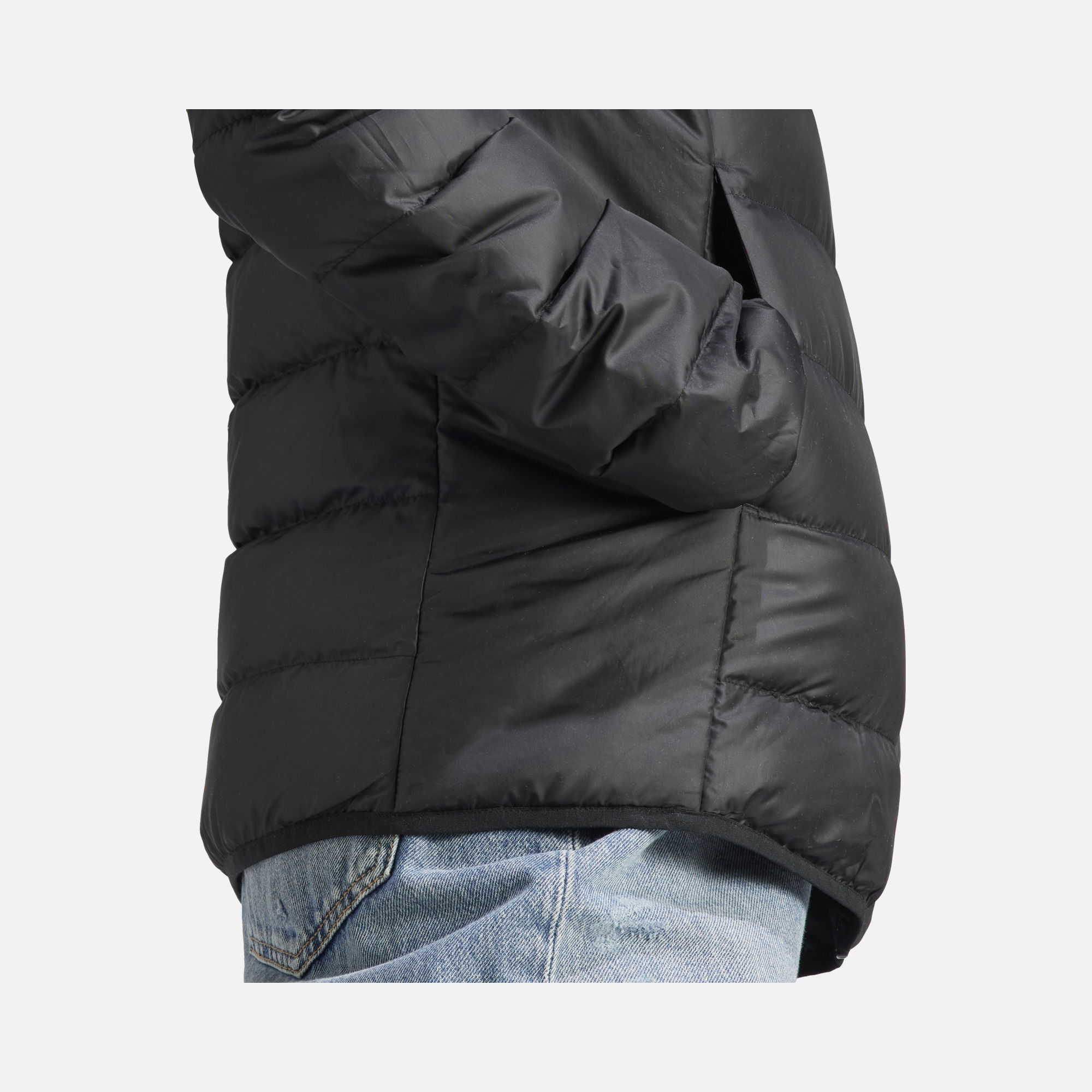 adidas Essentials Light Down Full-Zip Hoodie Kadın Mont