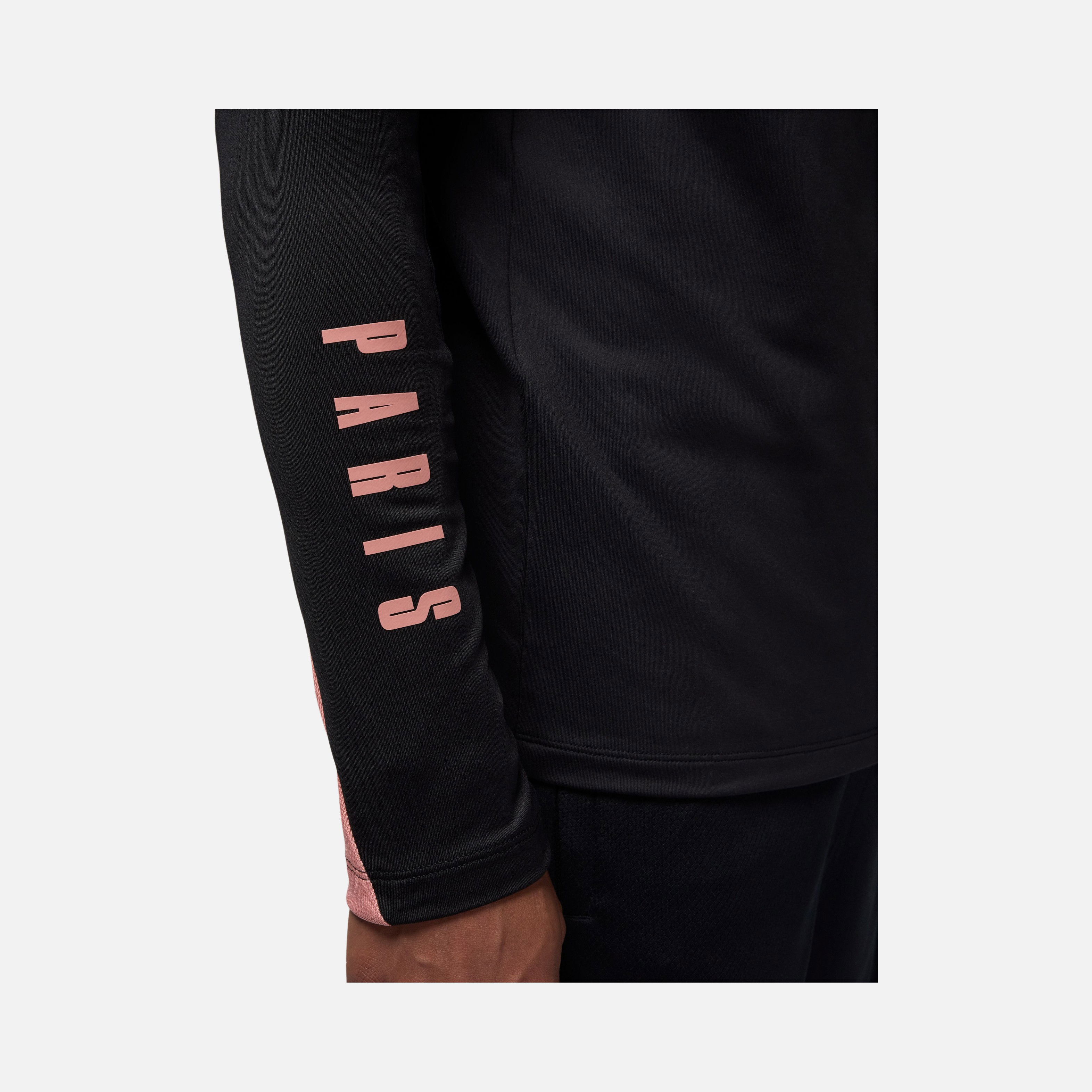 Nike Paris Saint-Germain Dri-Fit Strike Drill 1/2-Zip Long-Sleeve Erkek Tişört