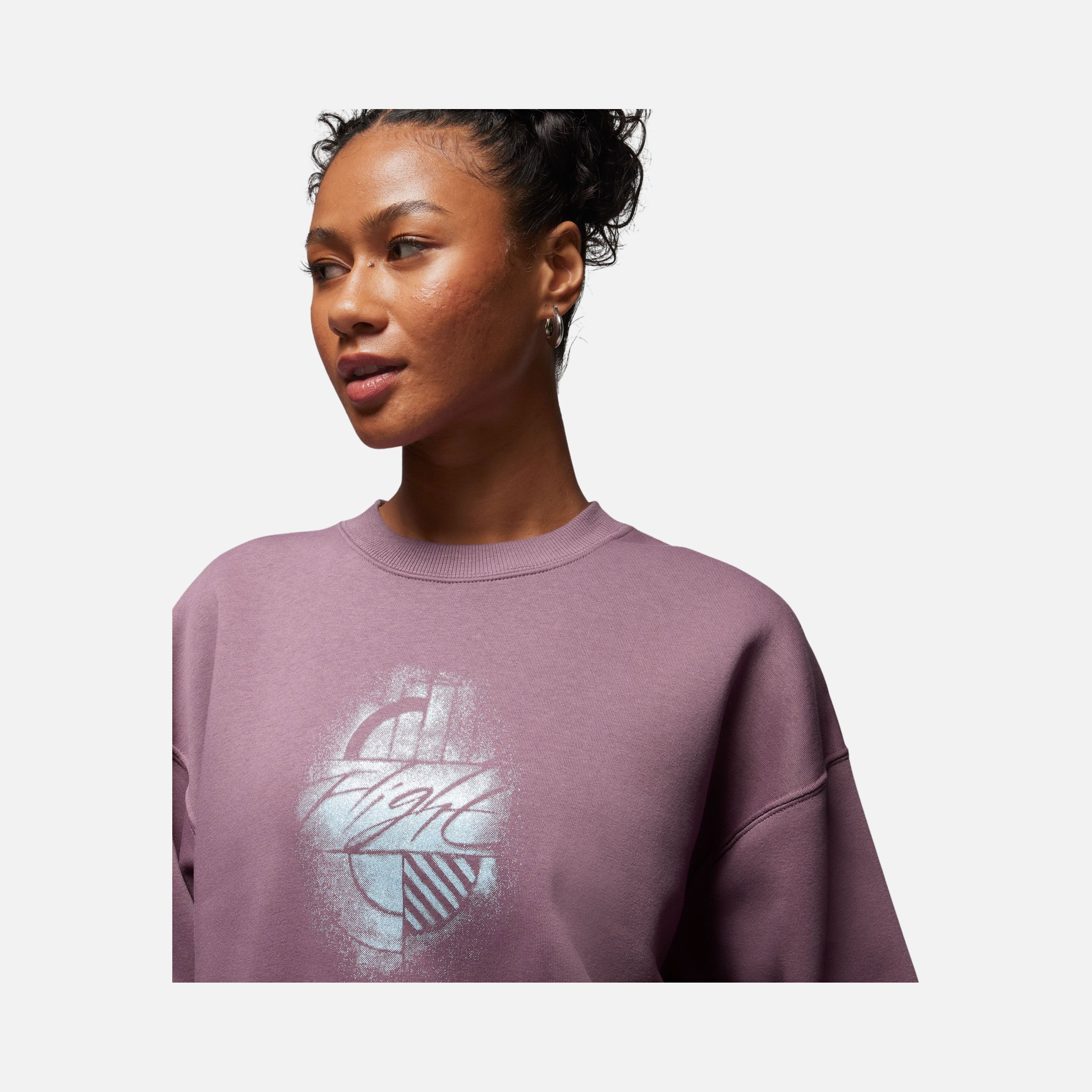 Nike Jordan Essentials Brooklyn Fleece Graphic Hoodie Kadın Sweatshirt