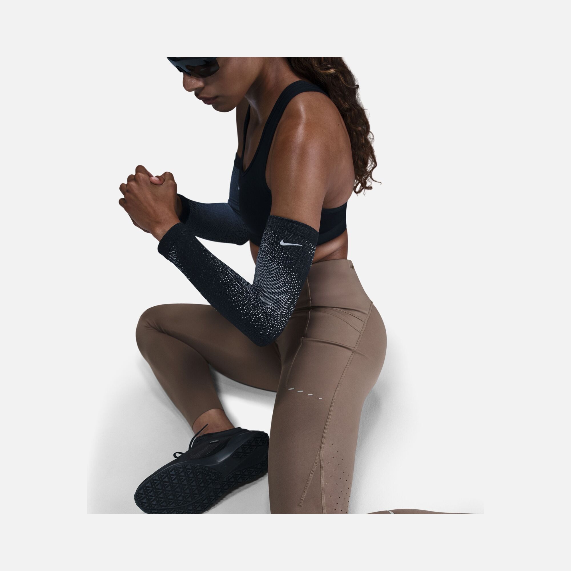 Nike Dri-Fit High-Waisted 7/8 Running With Pockets Kadın Tayt