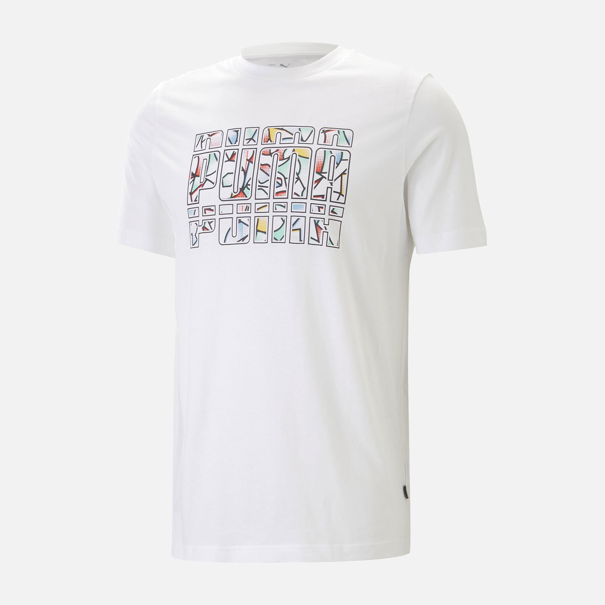 Puma Sportswear Summer Logo Graphics Short-Sleeve Erkek Tişört
