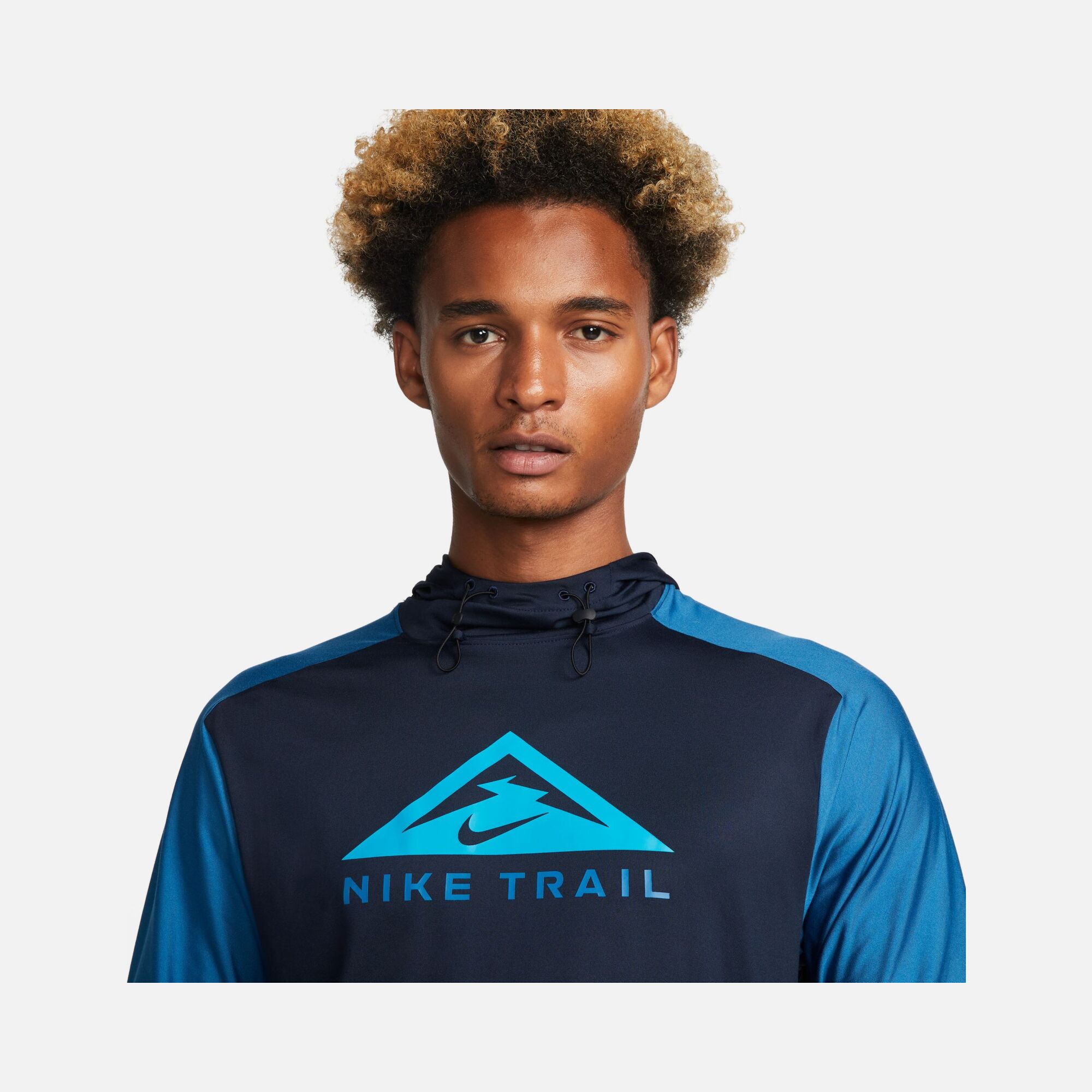 Nike Dri-Fit Trail Running Hoodie Long-Sleeve Erkek Tişört