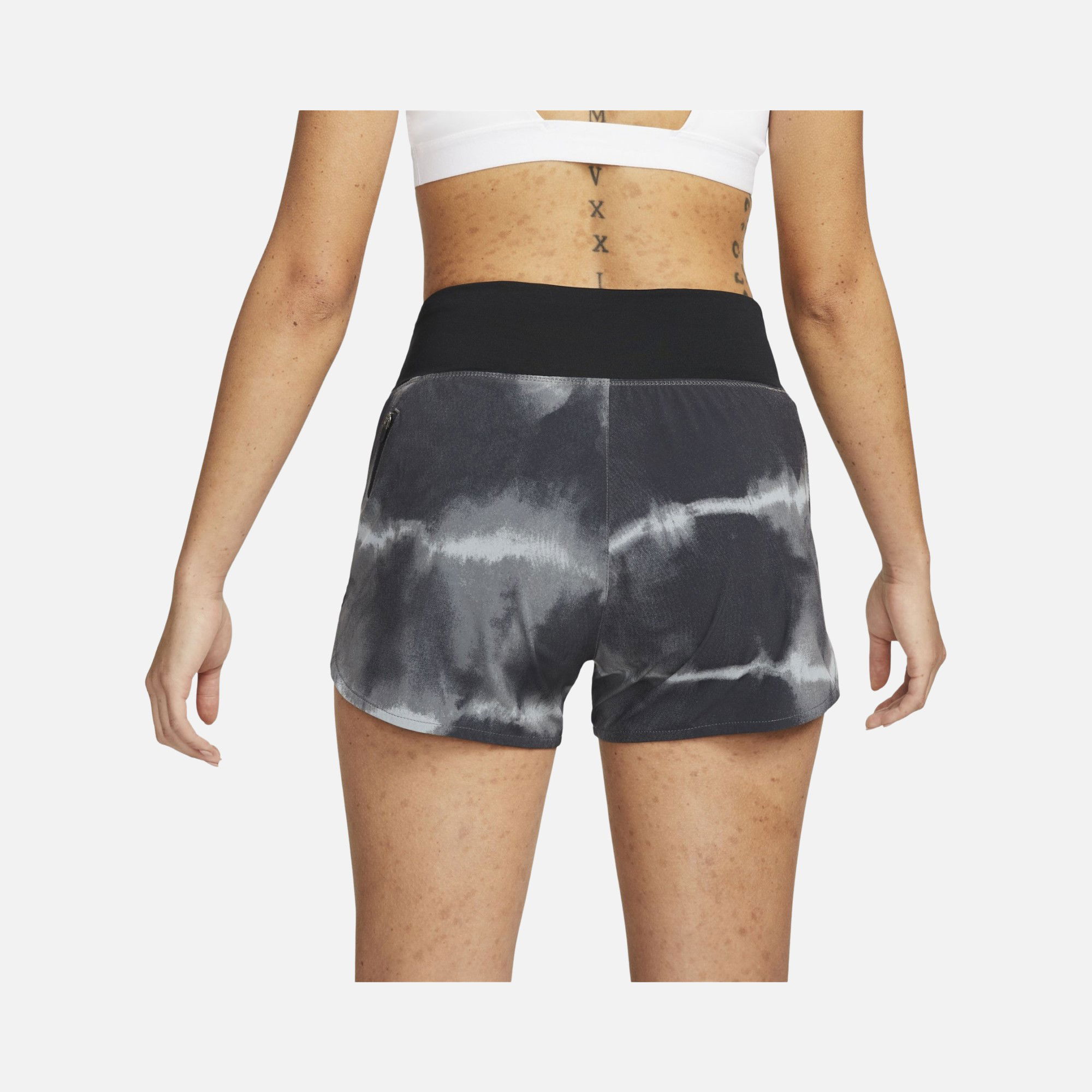 Nike Dri-Fit Eclipse Mid-Rise Printed RunningKadın Şort