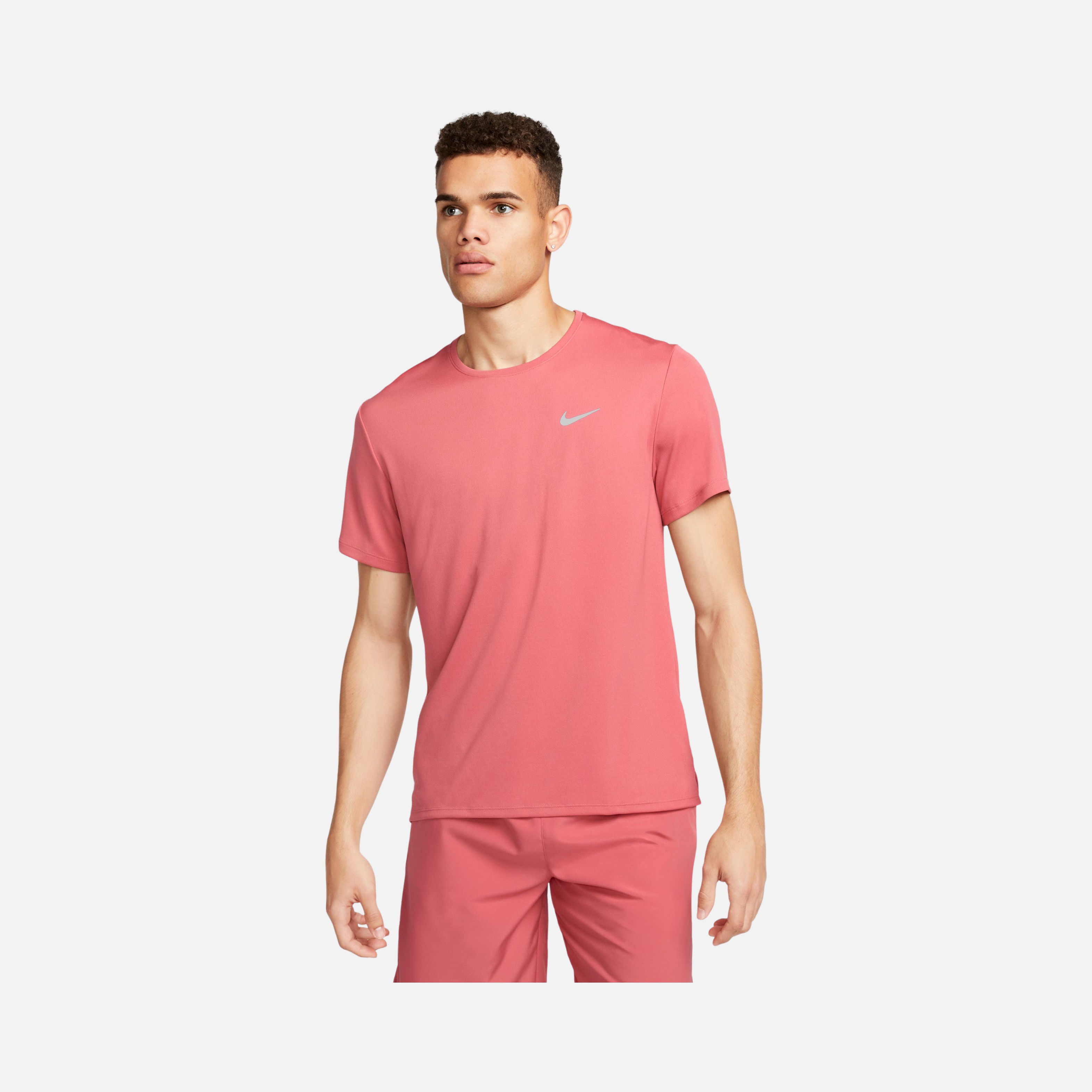 Nike Dri-Fit UV Miler Running Short-Sleeve Erkek Tişört