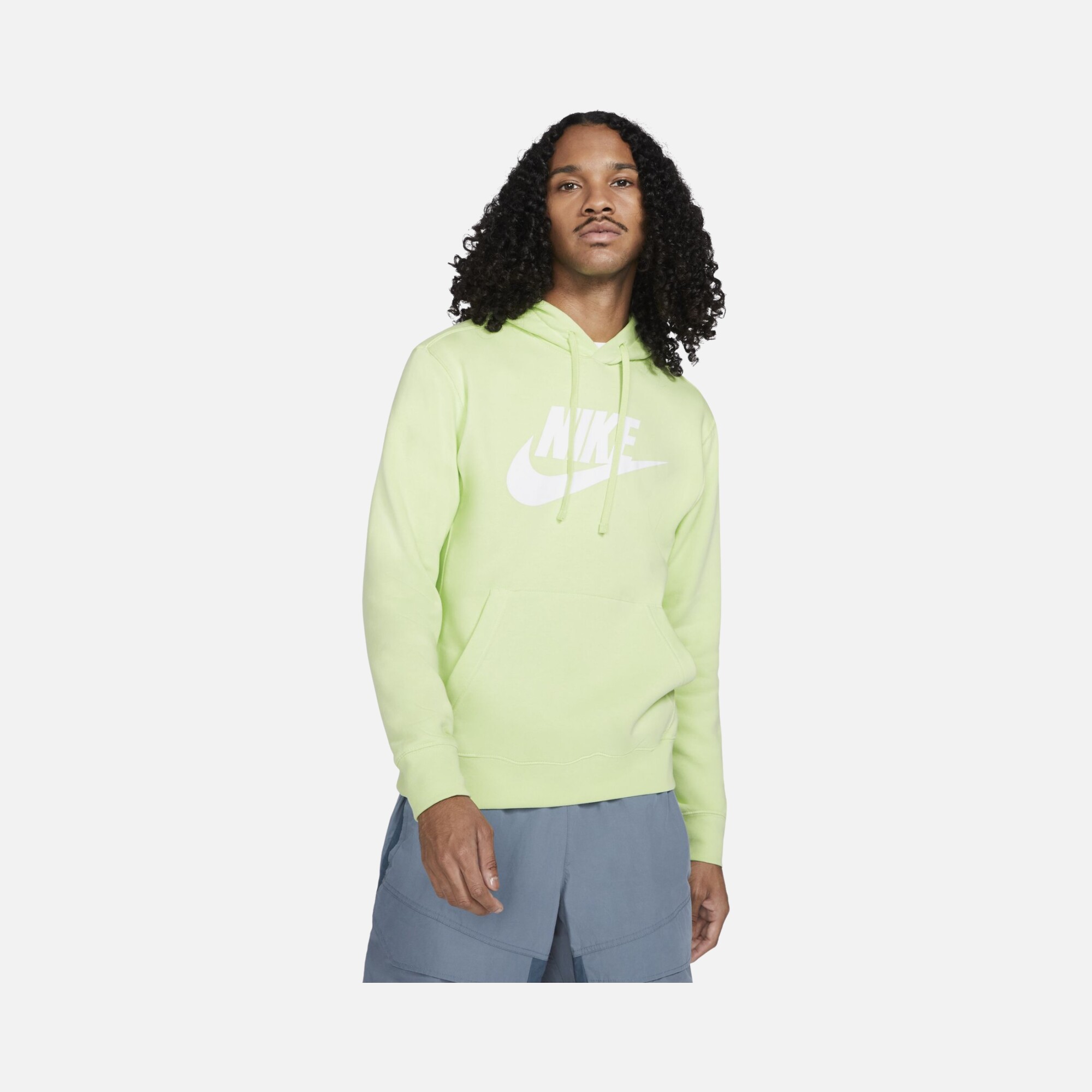 Nike Sportswear Club Fleece Graphic Pullover Hoodie Erkek Sweatshirt