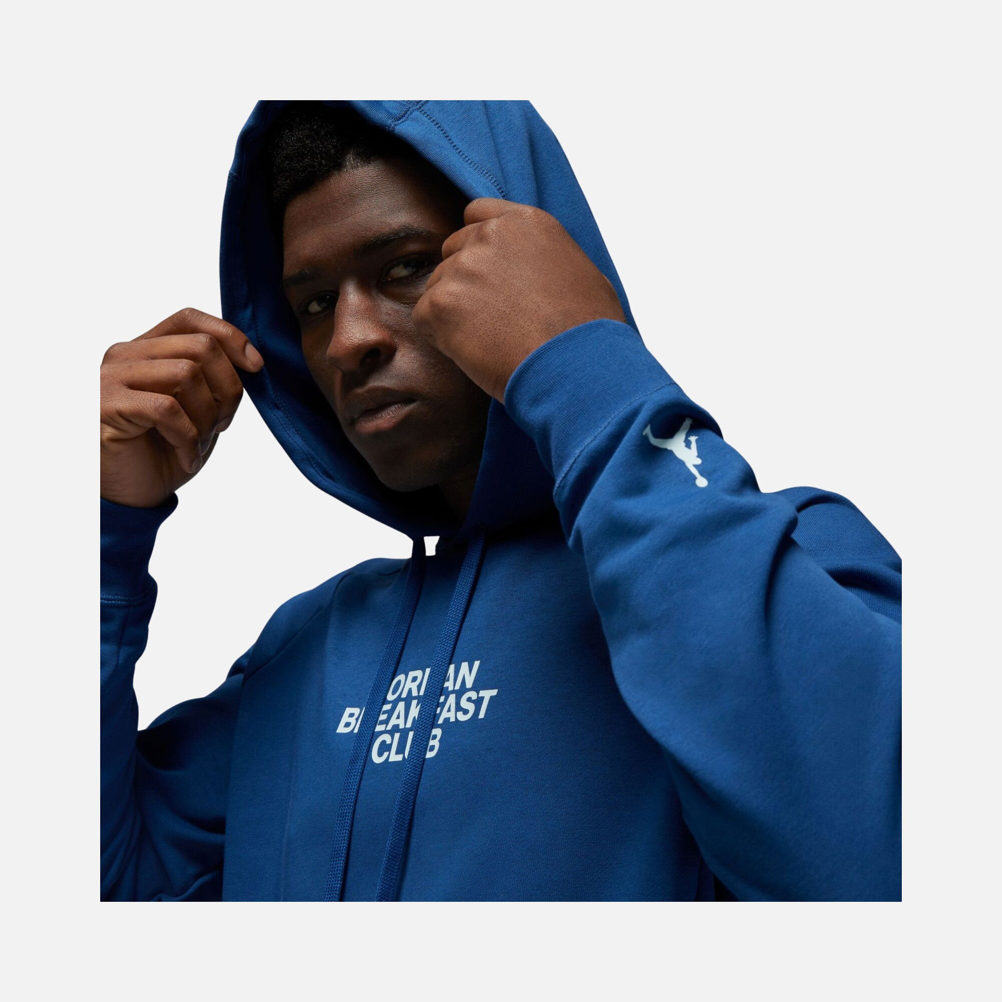 Nike Jordan Dri-Fit Sport Breakfast Club Graphic Fleece Hoodie Erkek Sweatshirt