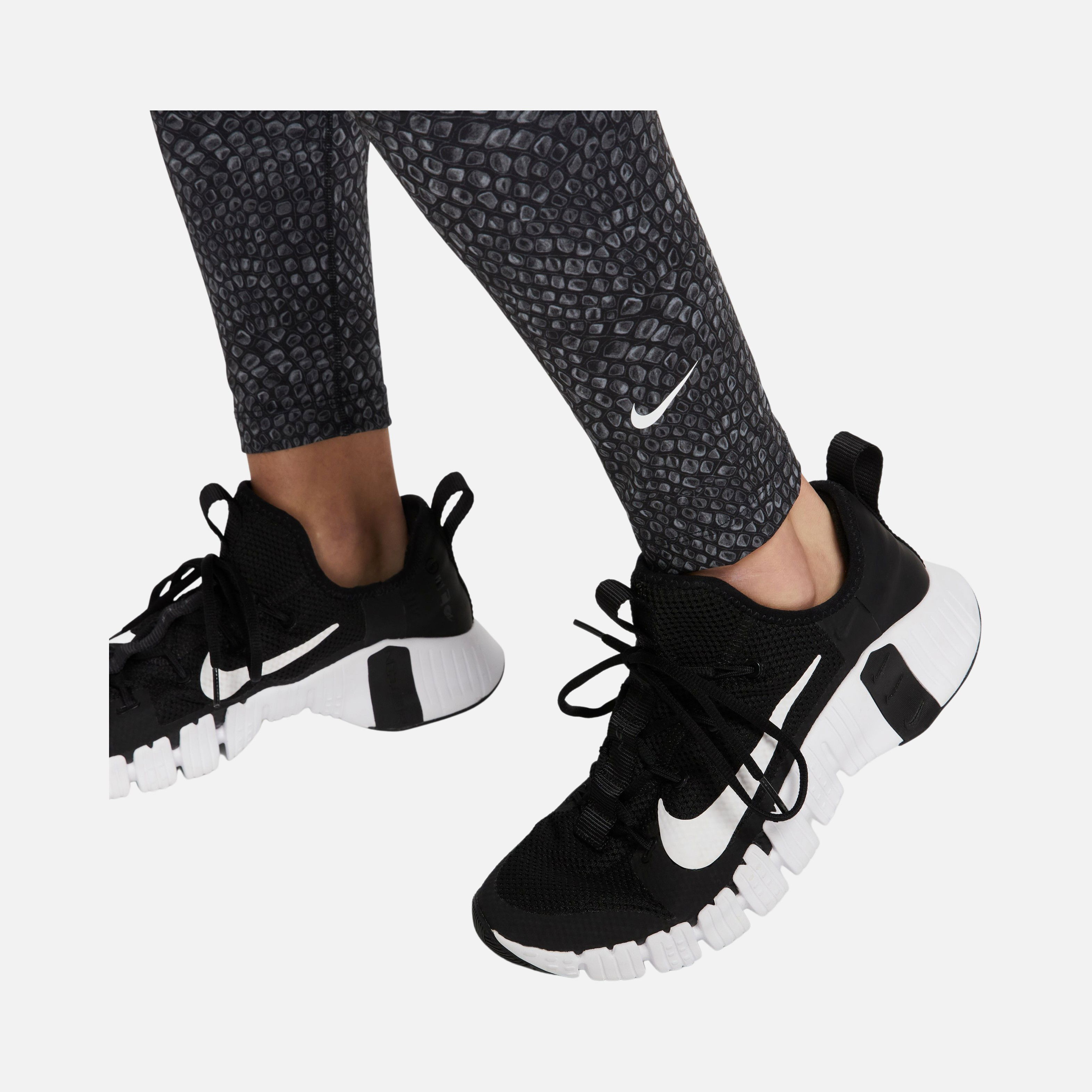 Nike One High-Waisted 7/8 Printed Training Kadın Tayt