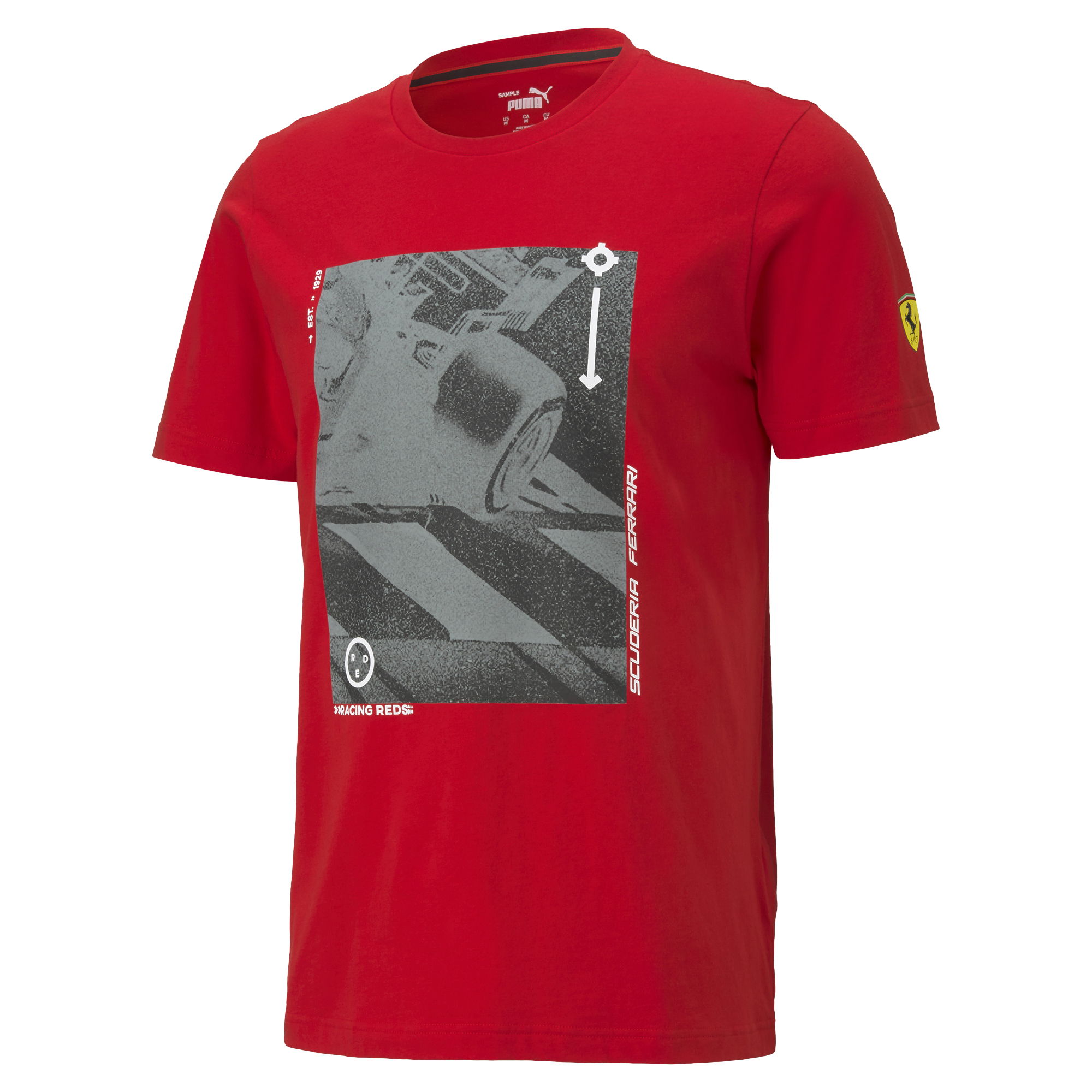 Puma Scuderia Ferrari Race Graphic Short-Sleeve Erkek Tişört