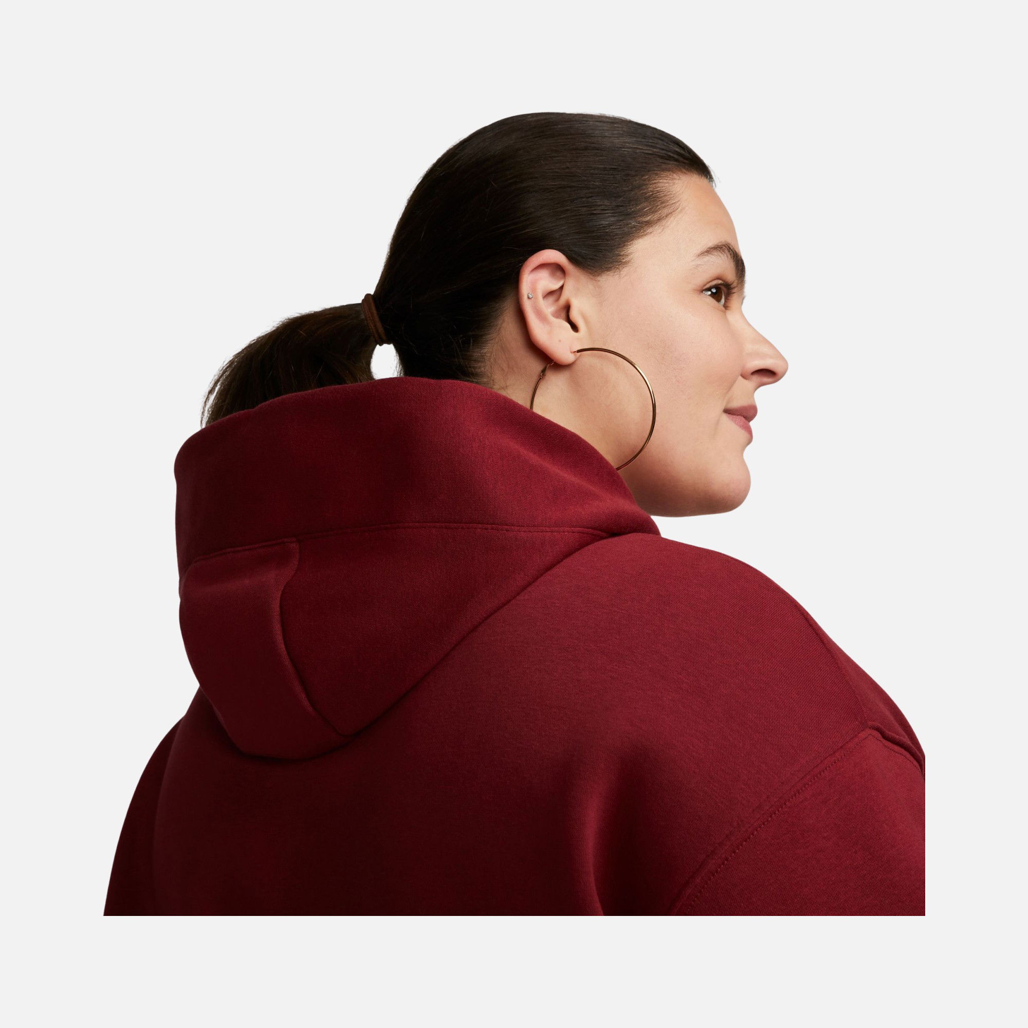 Nike Sportswear Phoenix Fleece Oversized Pullover Hoodie (Plus Size) Kadın Sweatshirt