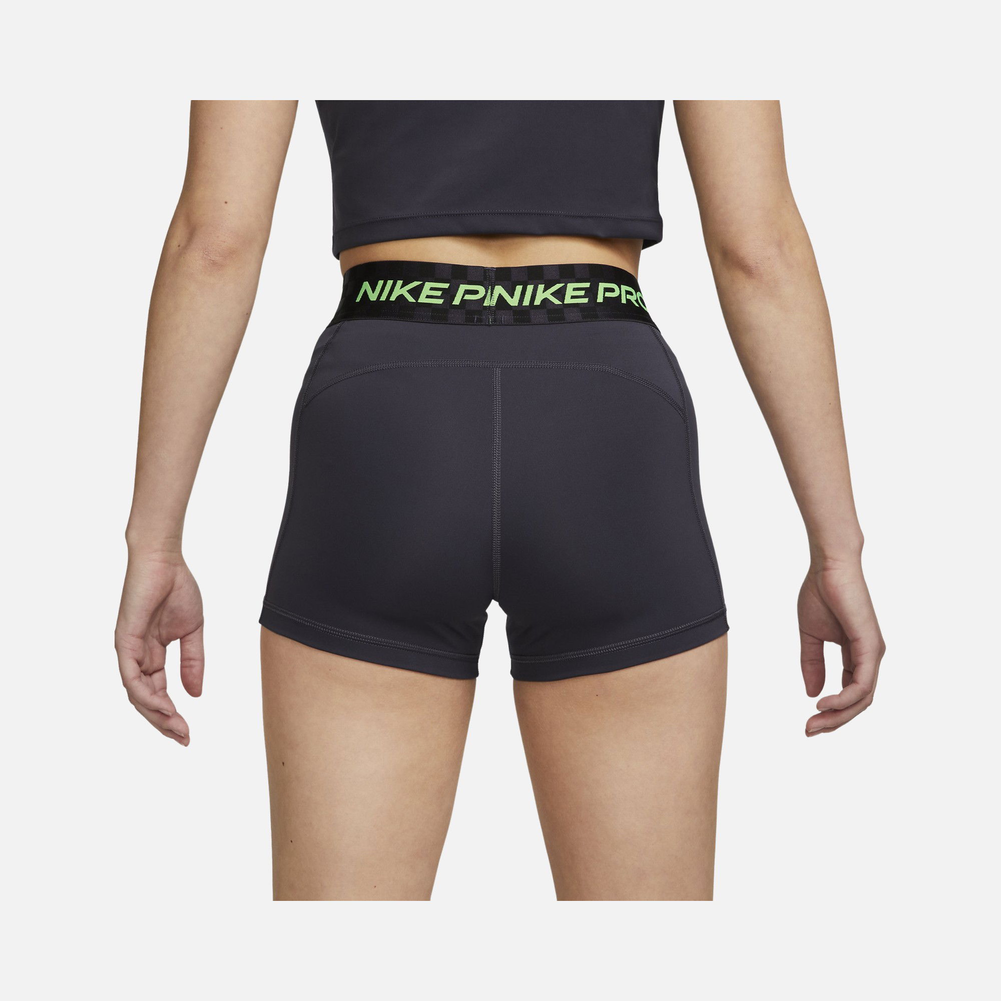 Nike Pro Dri-Fit Mid-Rise 8cm (approx.) Graphic Training Kadın Şort