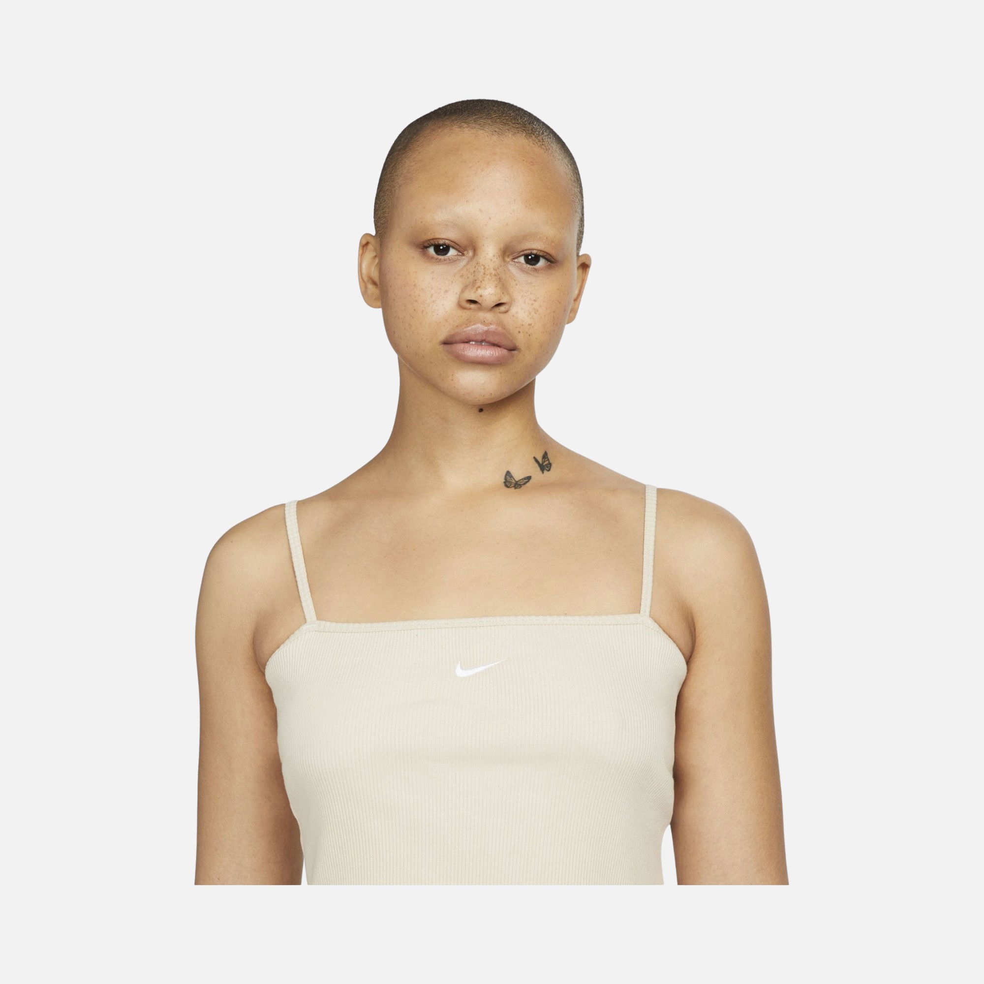 Nike Sportswear Essential Ribbed Crop Kadın Atlet