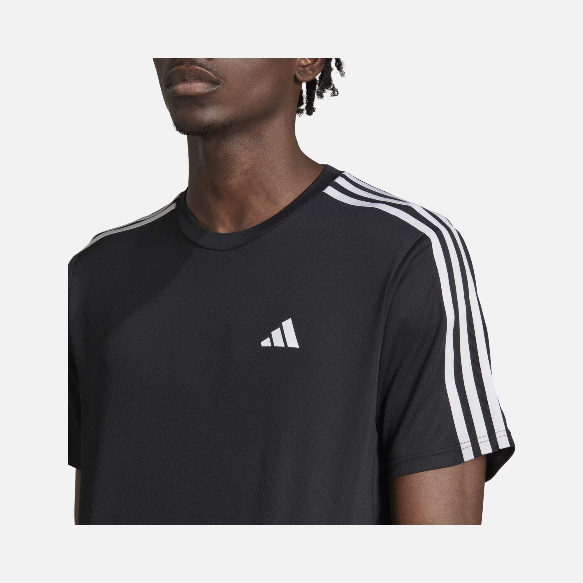 adidas Train Essentials 3-Stripes Gym & Training Short-Sleeve Erkek Tişört