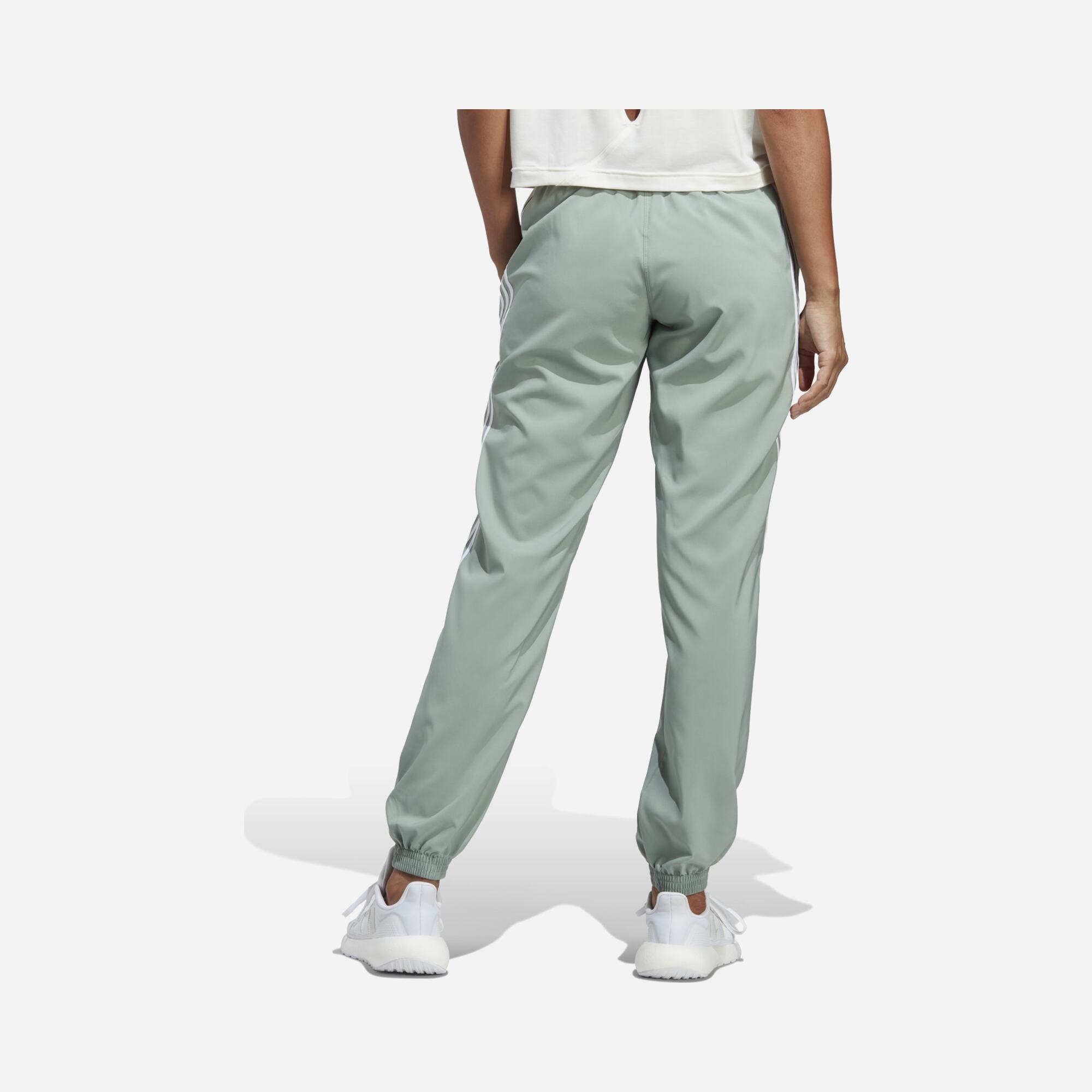 adidas AEROREADY Trainicons Woven 3-Stripes Kadın Eşofman Altı