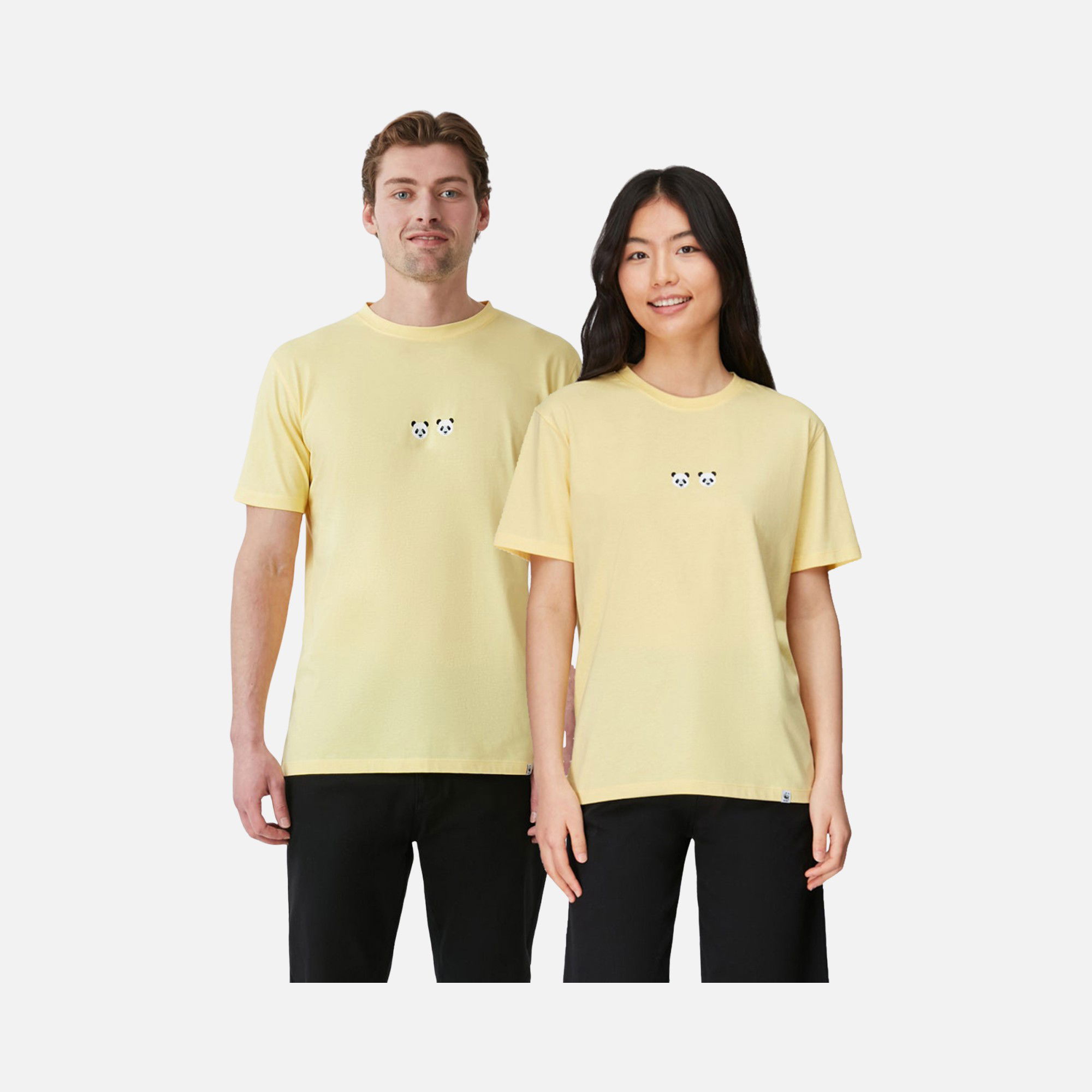 WWF Sportswear Chi & Chi Embroidered Regular-Fit Short-Sleeve Unisex Tişört