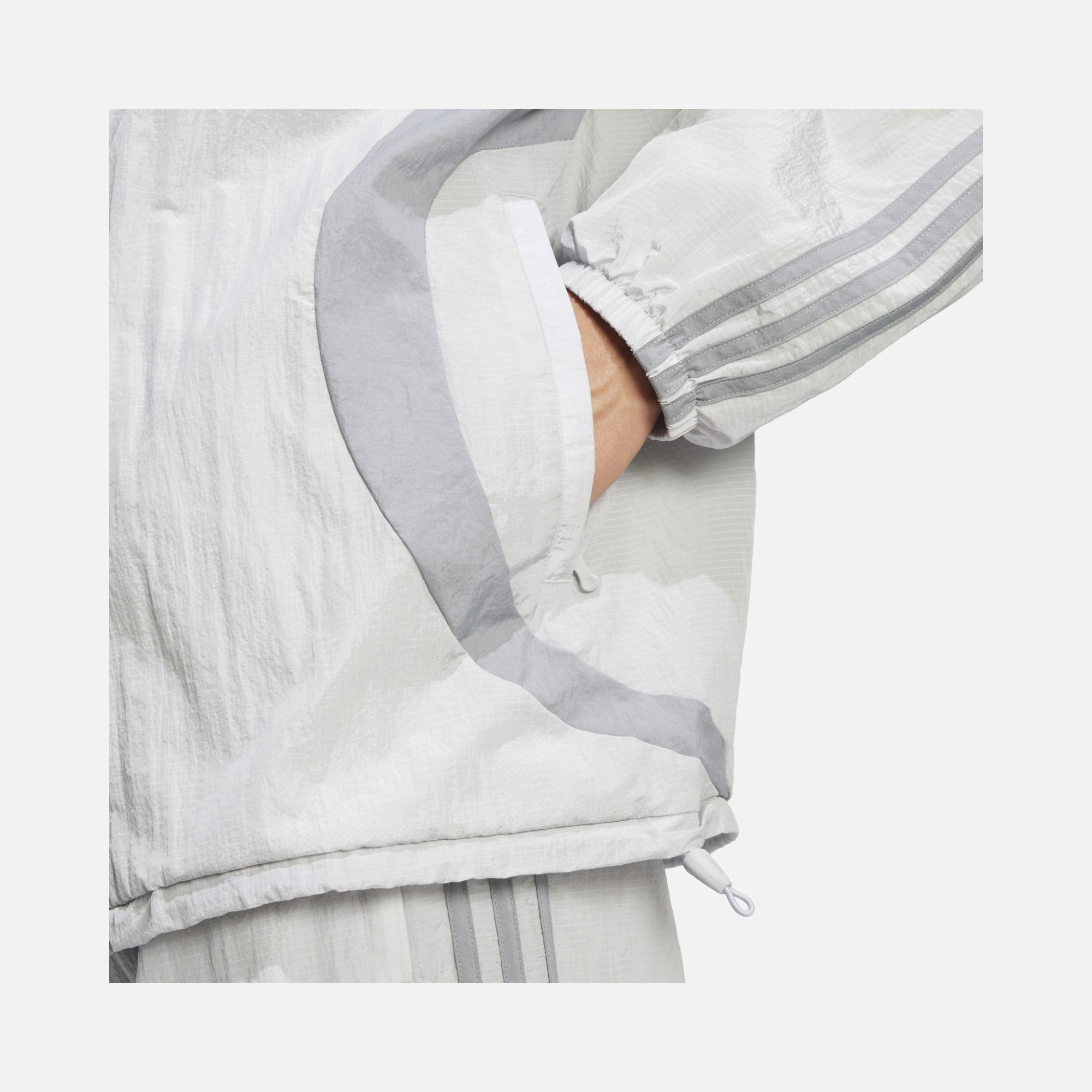 adidas Originals Adicolor 2000s Woven Track Loose Cut Full-Zip Erkek Sweatshirt