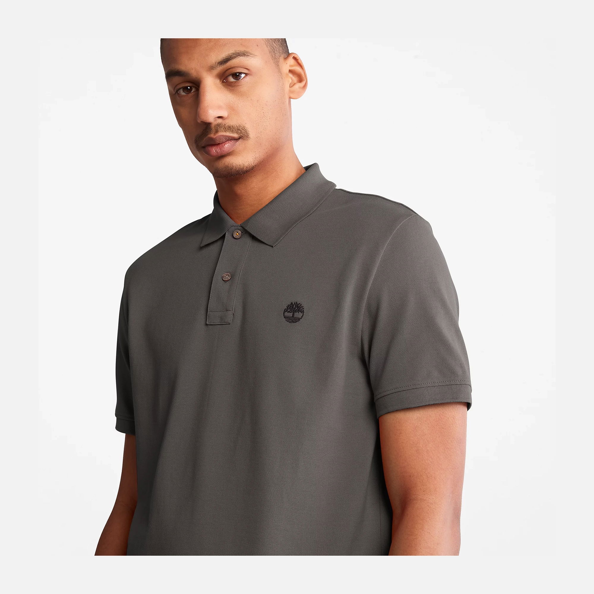 Timberland Sportswear Millers River Pique Short-Sleeve Polo Erkek Tişört