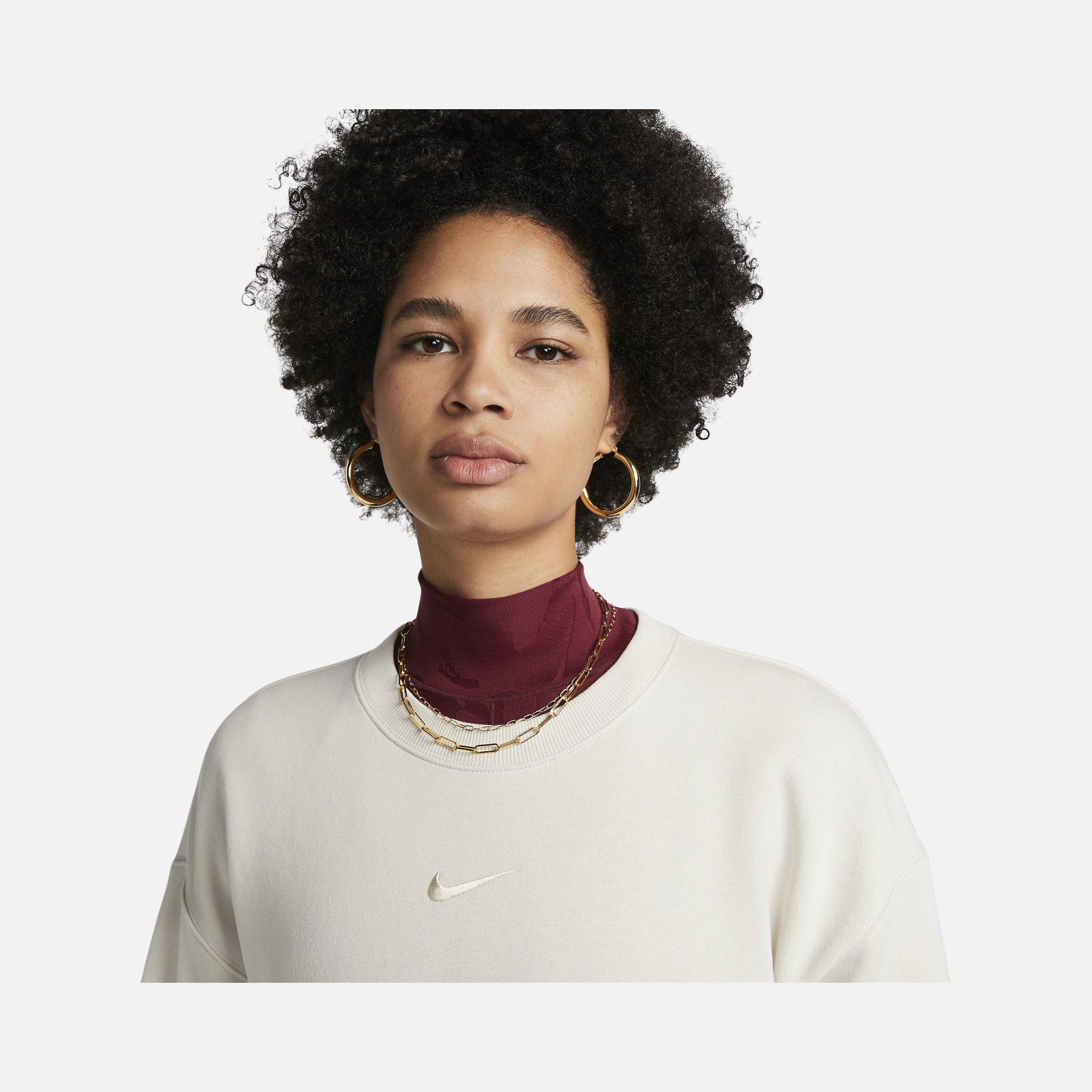 Nike Sportswear Phoenix Fleece Oversized Crew-Neck Kadın Sweatshirt