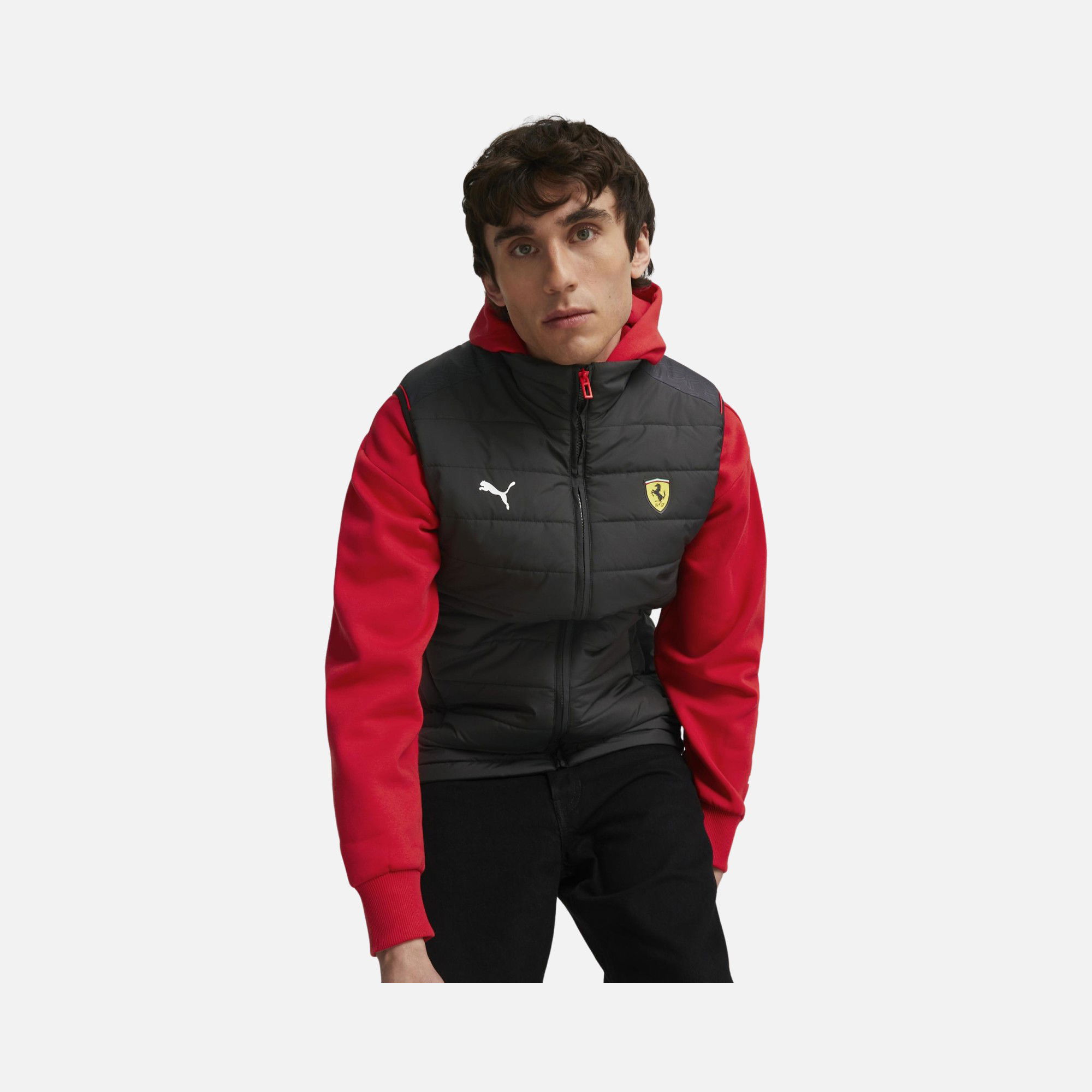Puma Scuderia Ferrari Race Full-Zip Padded Erkek Yelek