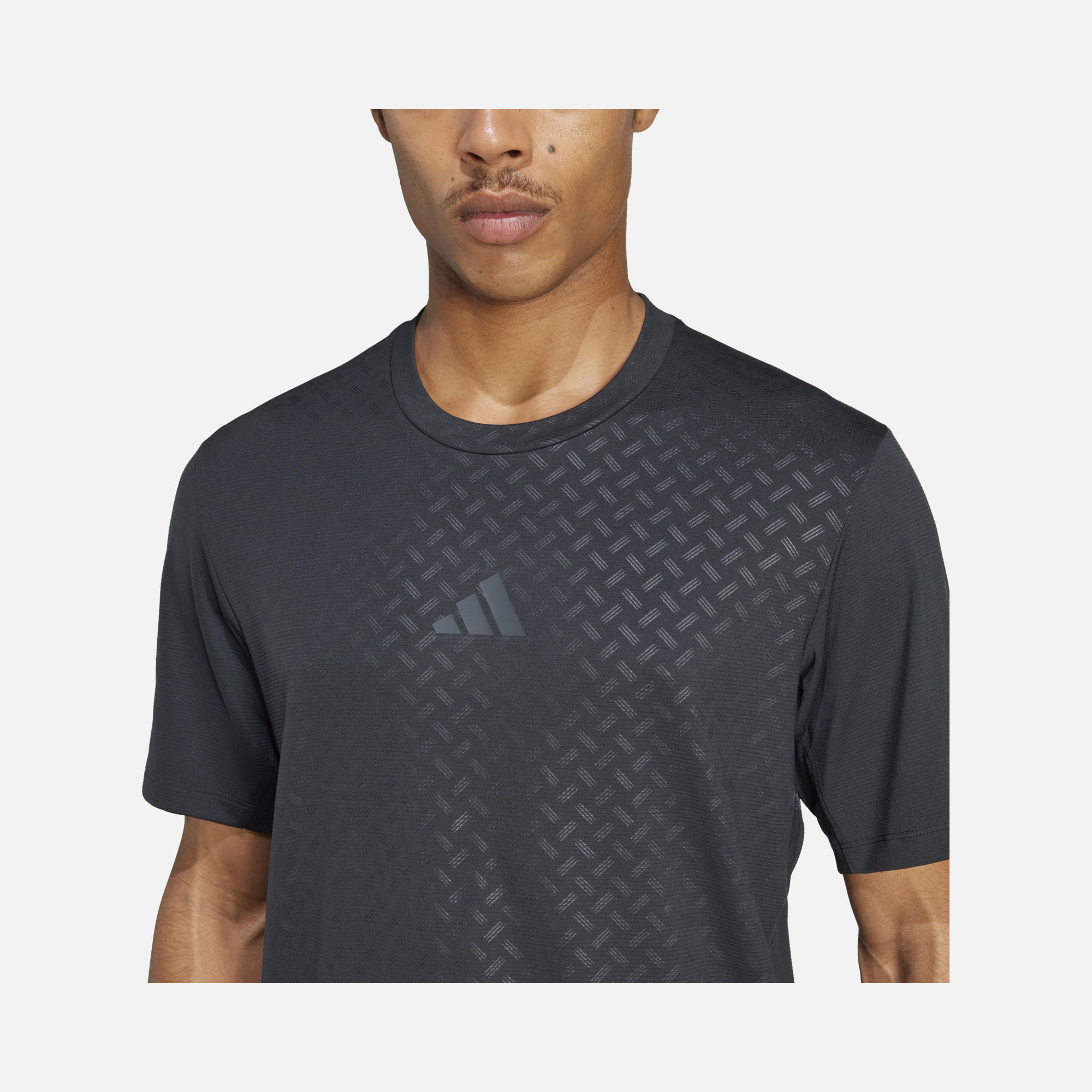 adidas Climacool Power 3-Stripes Slim Cut Gym & Training Short-Sleeve Erkek Tişört