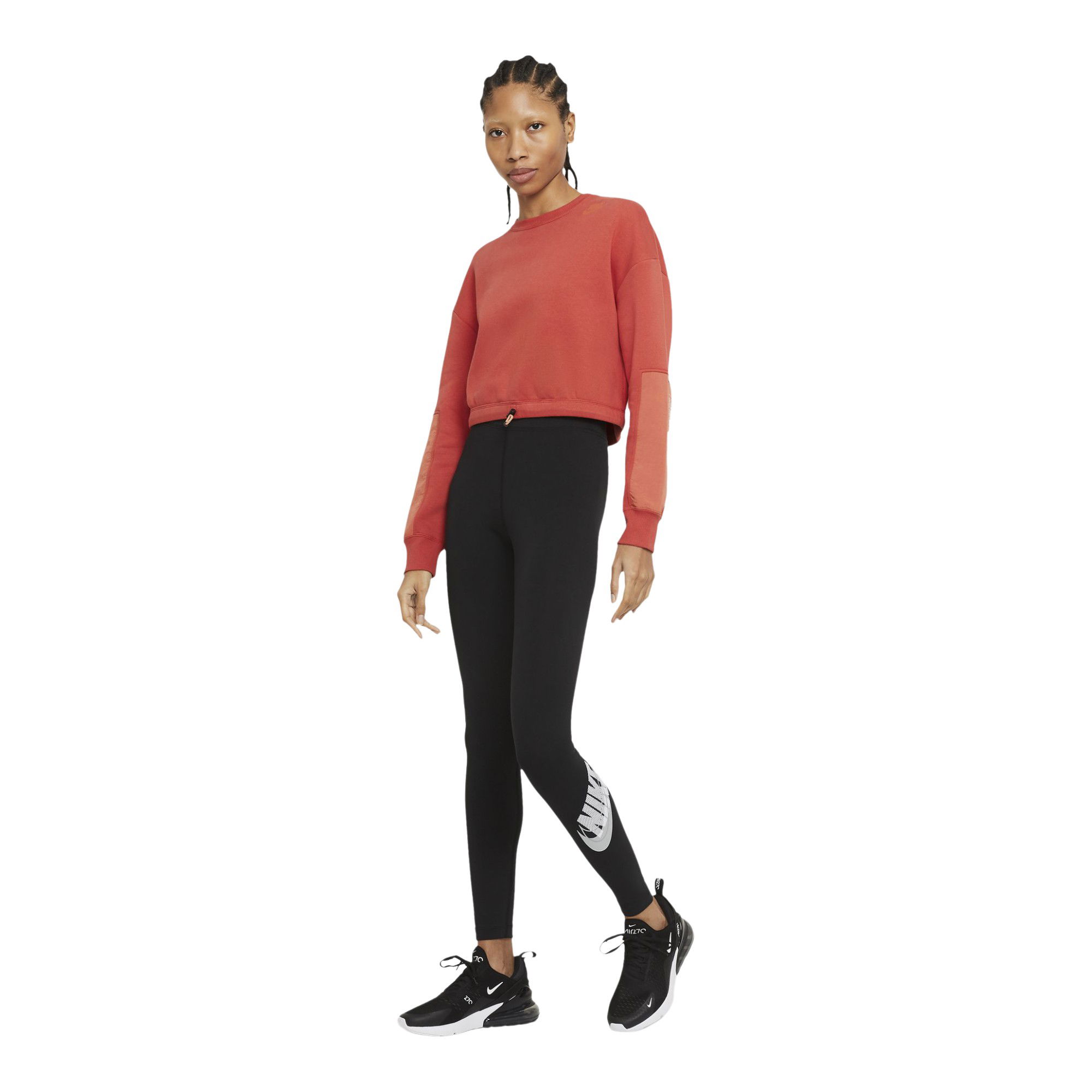 Nike Sportswear Fleece Urban Utility Crop Crew Kadın Sweatshirt