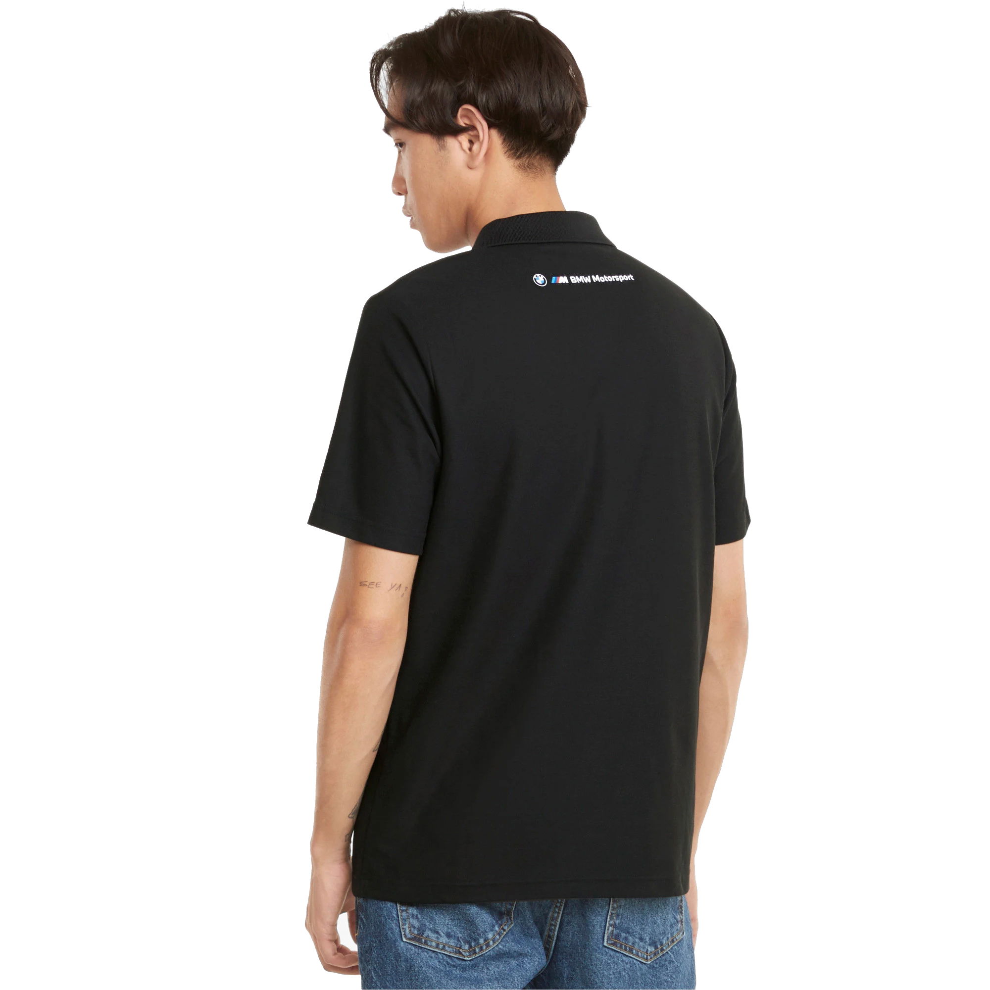 Puma BMW M Motorports Erkek Short-Sleeve Polo Erkek Tişört