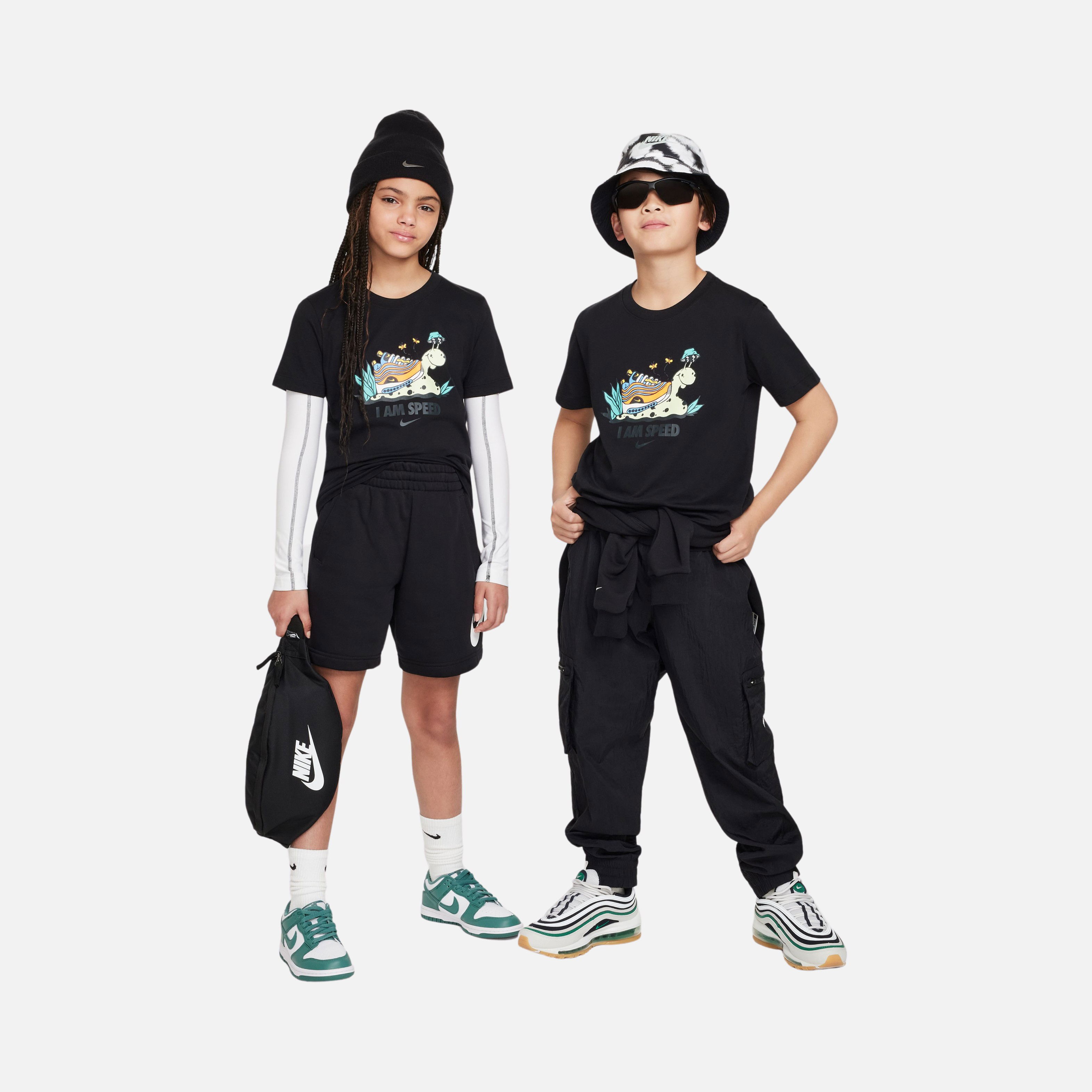 Nike Sportswear Create 1.1 Snail Graphic Short-Sleeve Çocuk Tişört