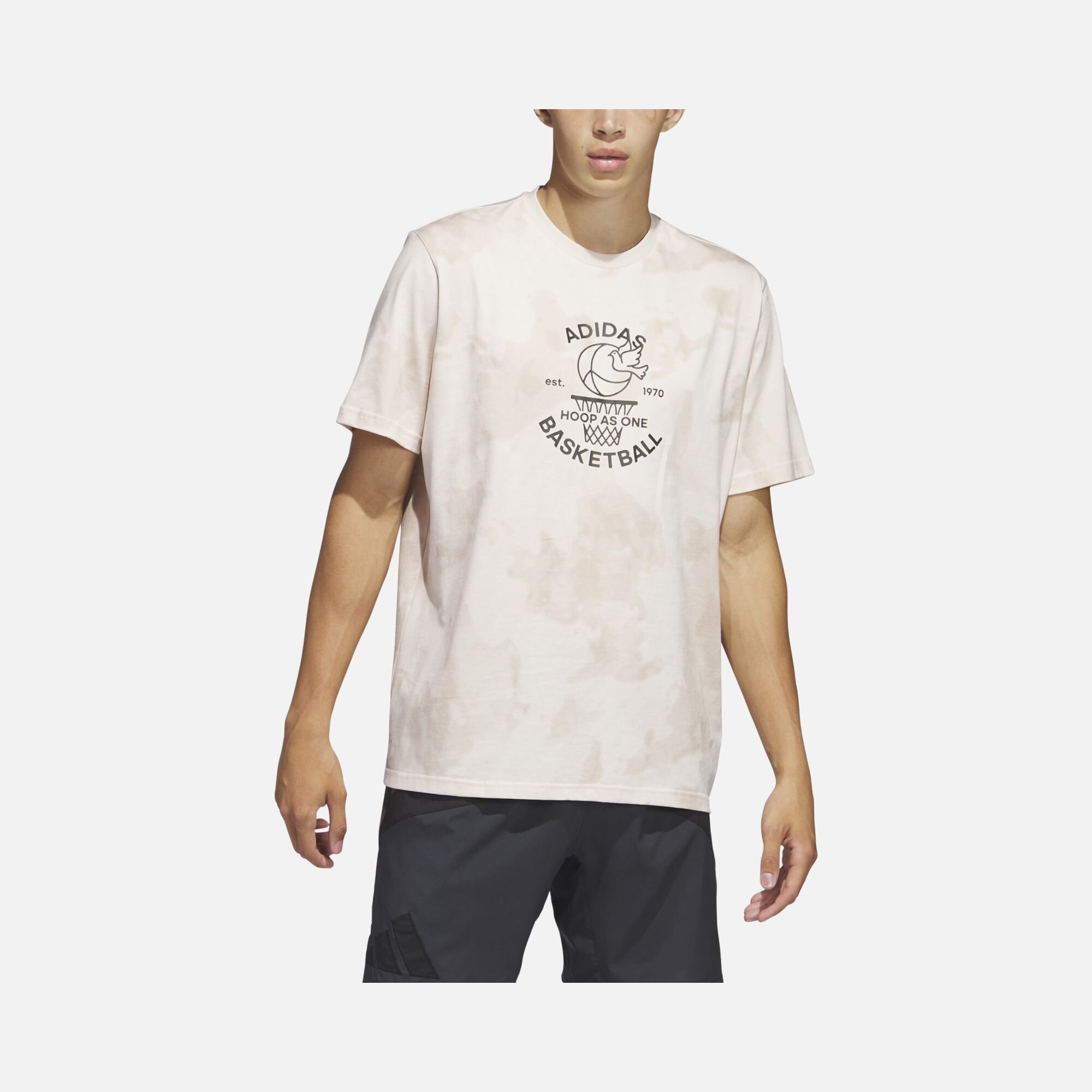 adidas Worldwide Hoops Basketball Graphic Short-Sleeve Erkek Tişört