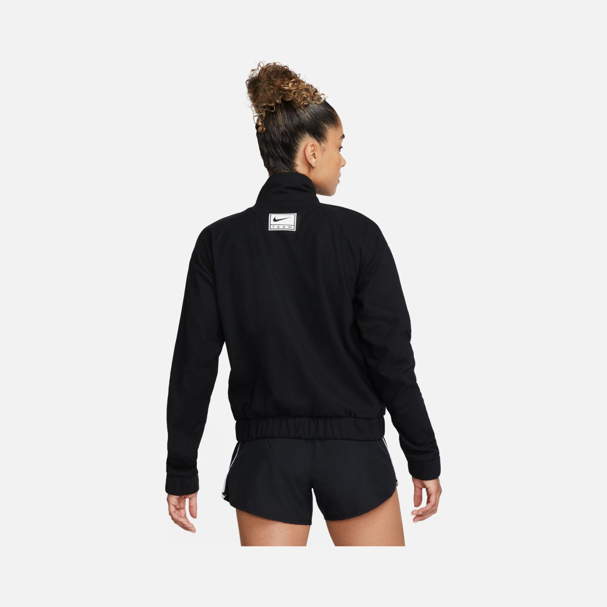 Nike Dri-Fit Swoosh Graphic Running Full-Zip Kadın Ceket