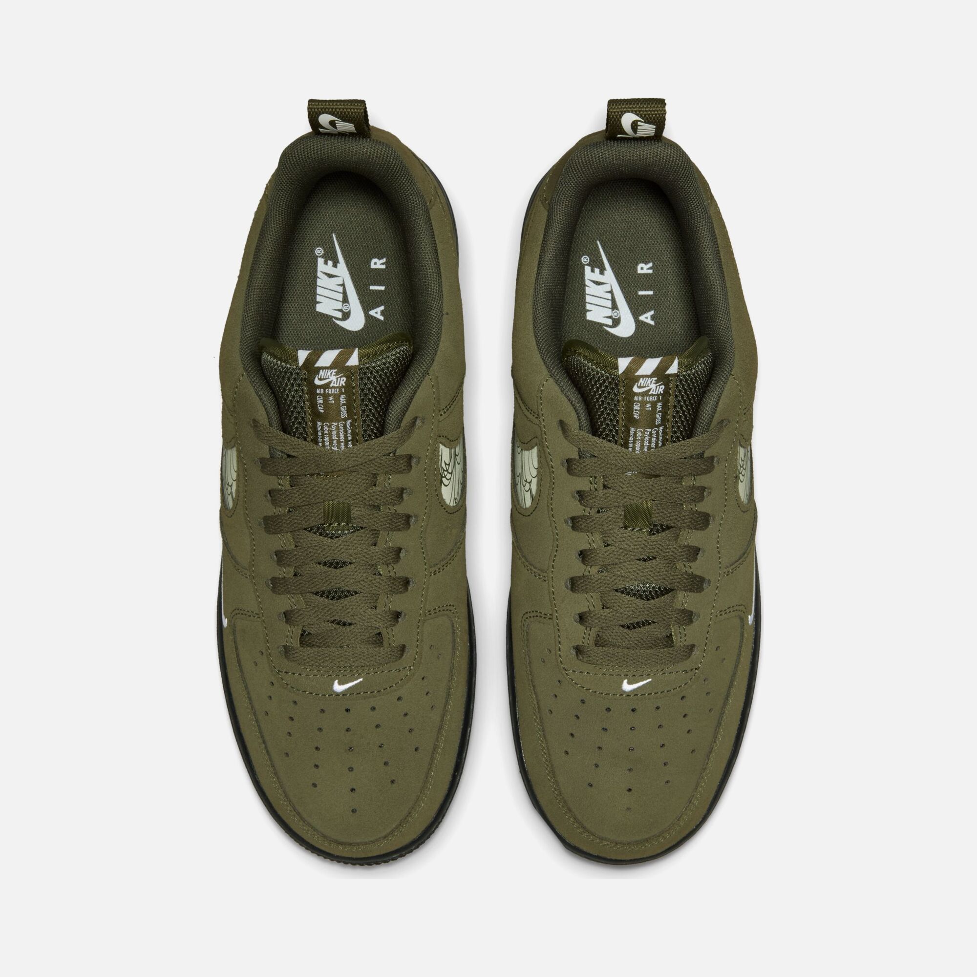 Nike Air Force 1 '07 LV8 ''Reflective Multi Swoosh'' Erkek Spor Ayakkabı