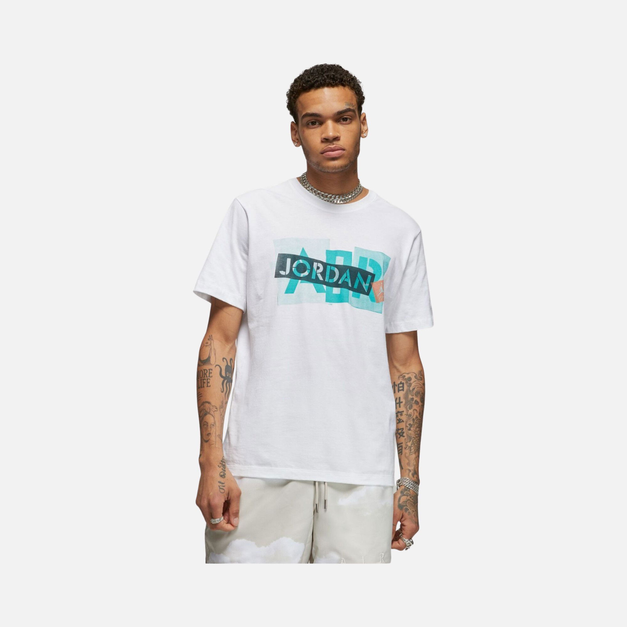 Nike Jordan Brand Crew 3 Graphics Short-Sleeve Erkek Tişört