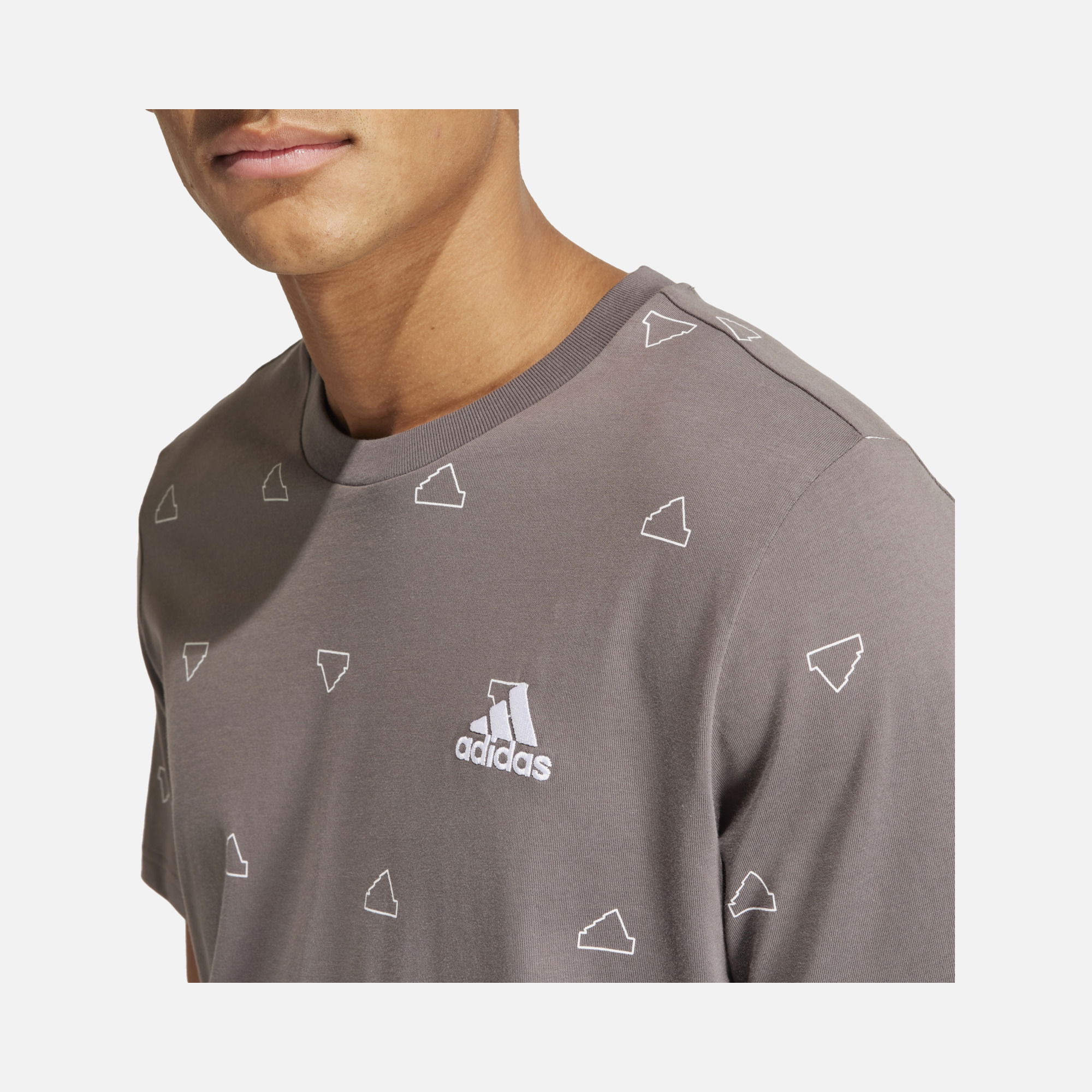 adidas Sportswear Monogram Graphic Short-Sleeve Erkek Tişört