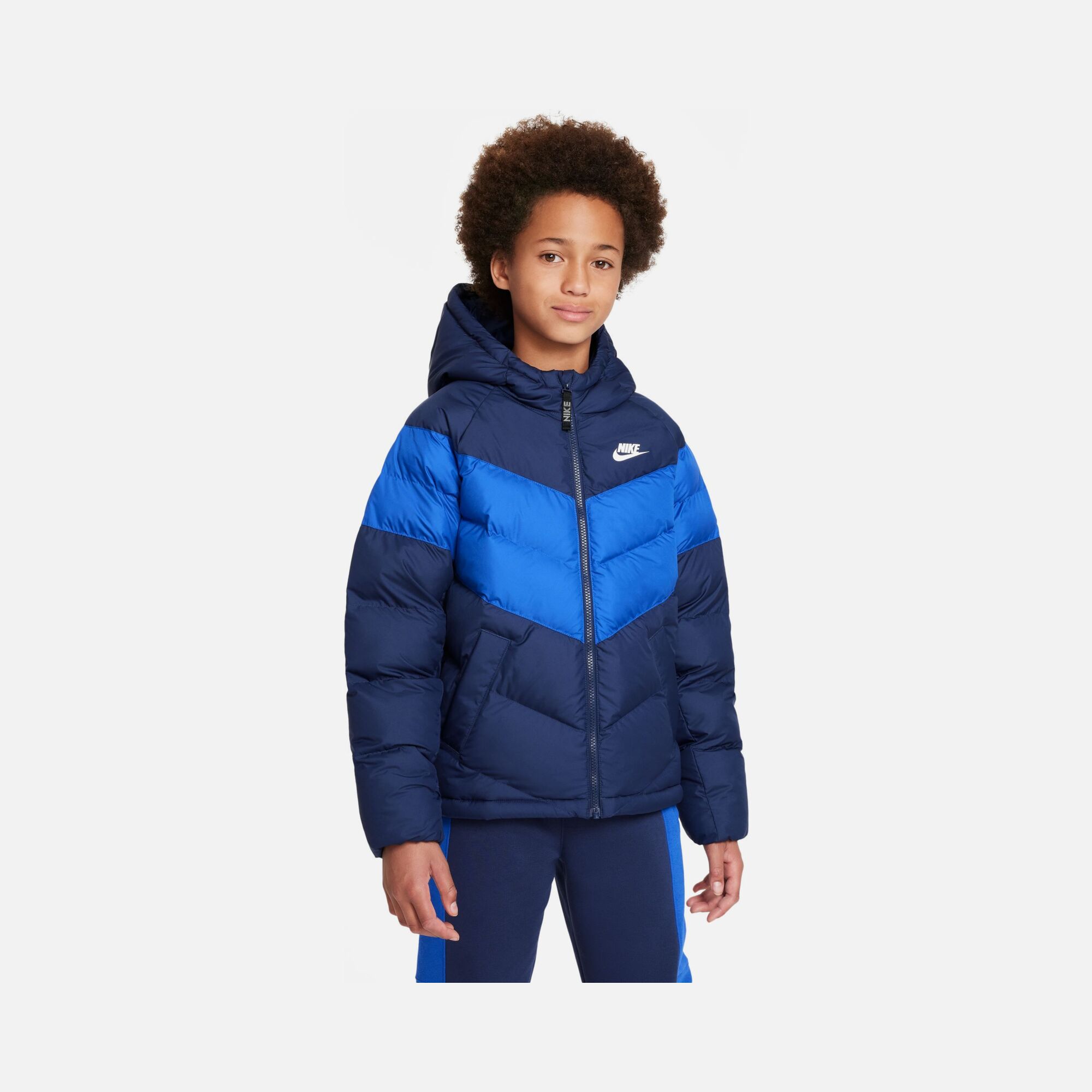 Nike Sportswear Synthetic-Fill FW22 Full-Zip Hoodie Çocuk Mont