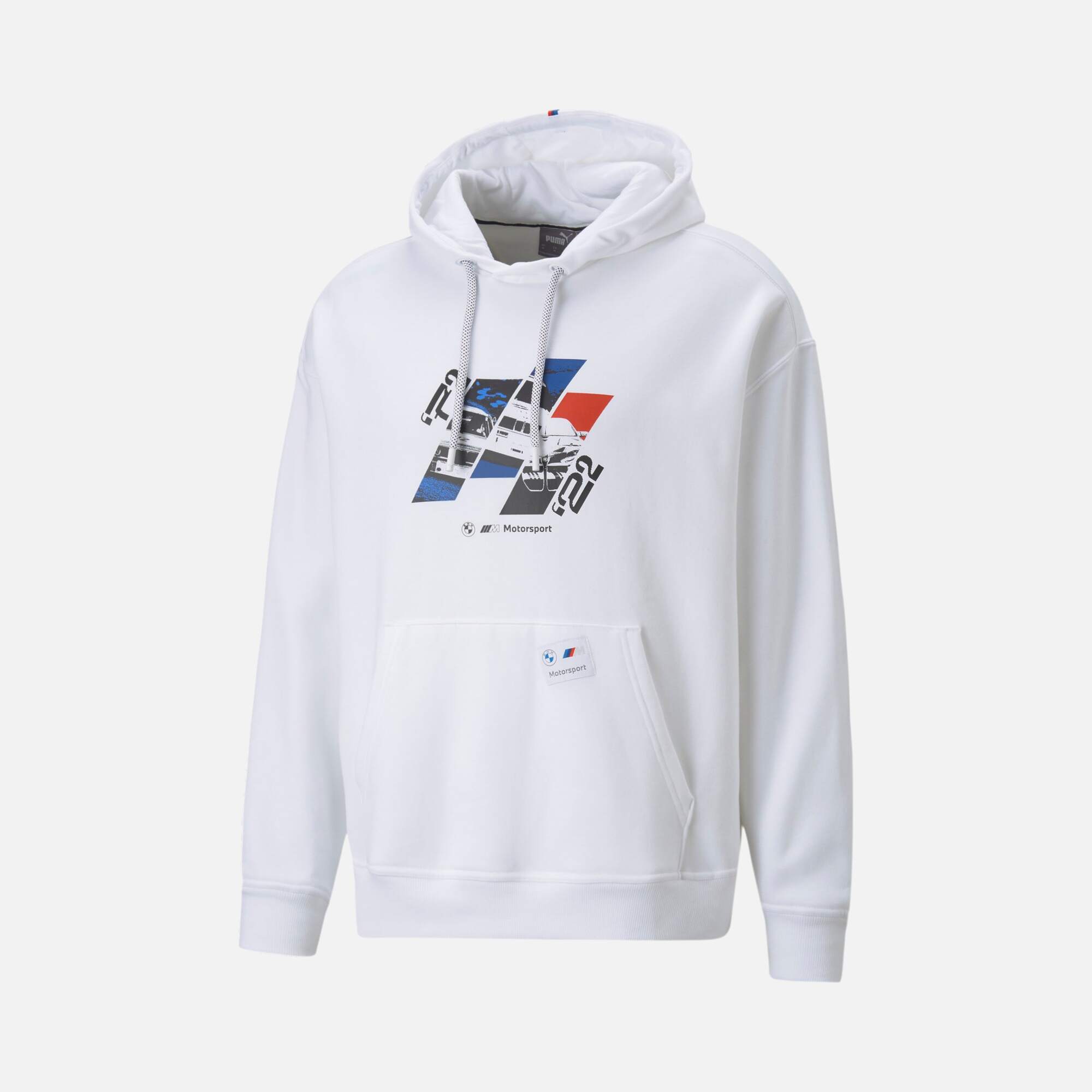 Puma BMW M Motorsport Graphic Hoodie Erkek Sweatshirt