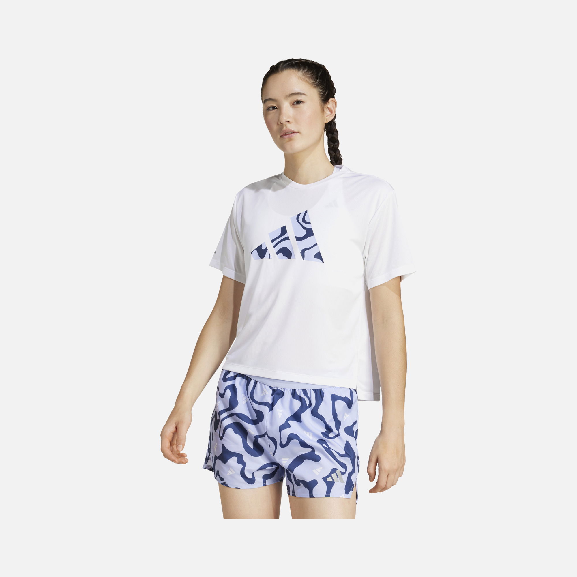 adidas Climacool ''Run It Brand Love Graphic'' Running Short-Sleeve Kadın Tişört