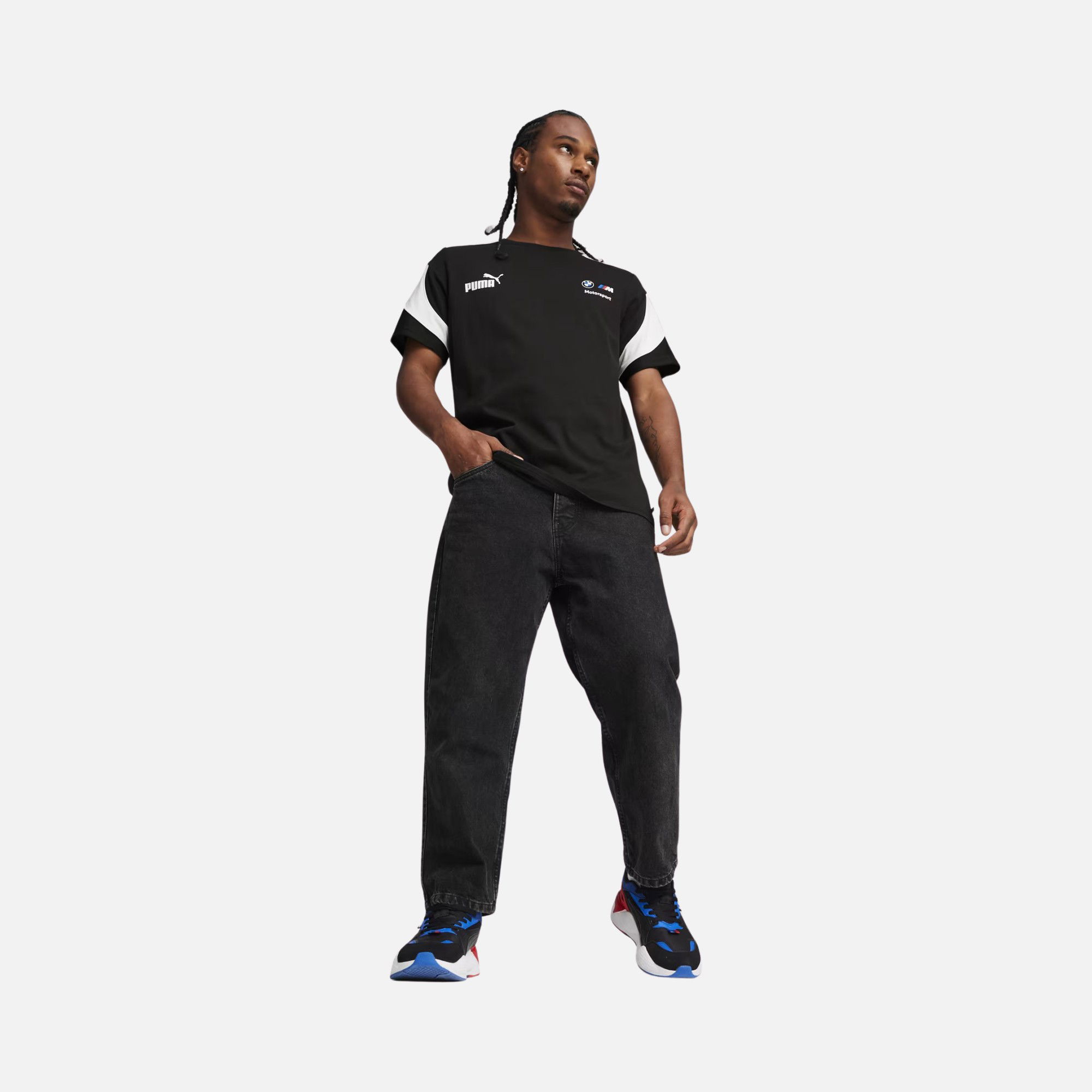 Puma Sportswear BMW M Motorsport MT7 Short-Sleeve Erkek Tişört