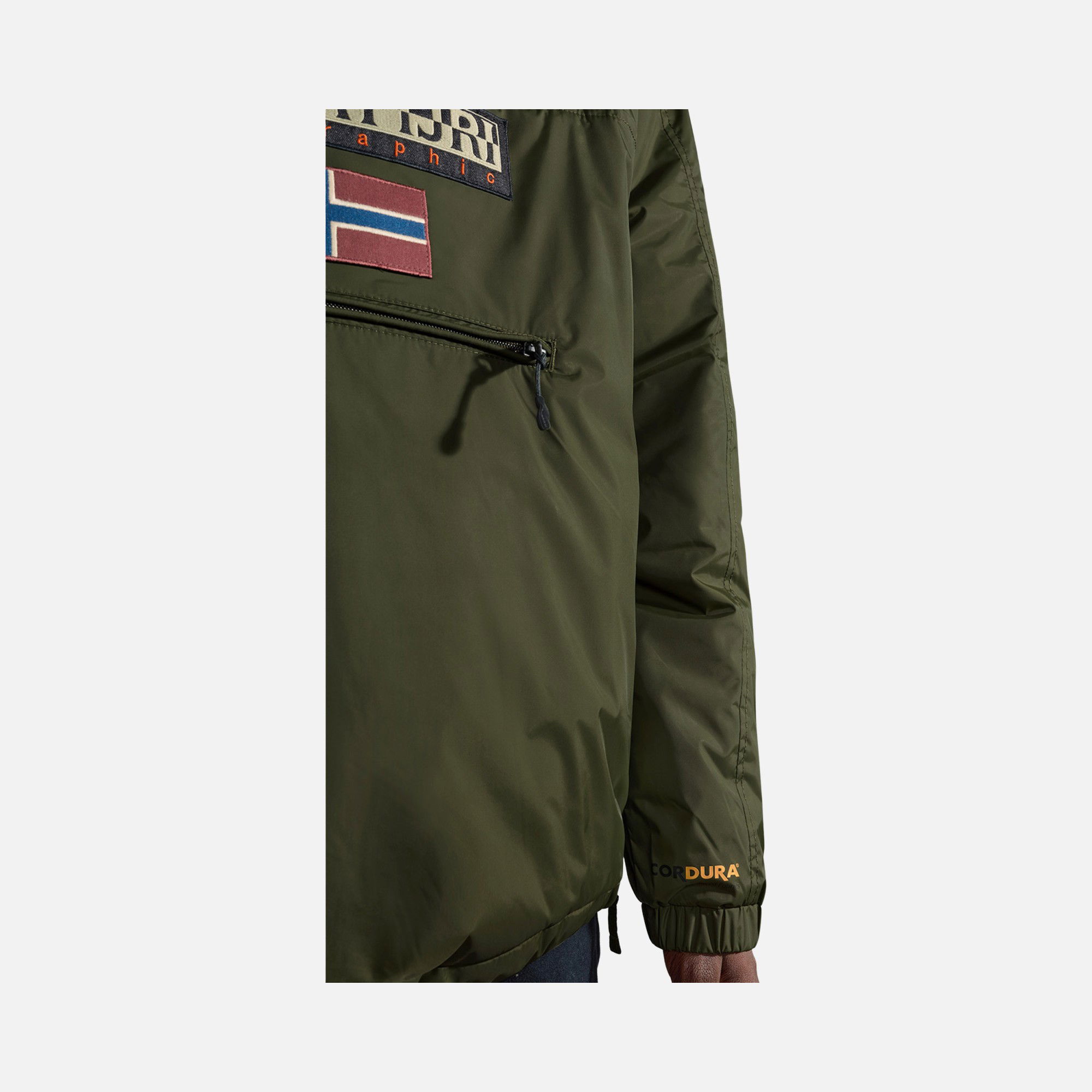 Napapijri Sportswear Northfarer 2.0 Winter Two 1/4 Zippers Hoodie Erkek Ceket