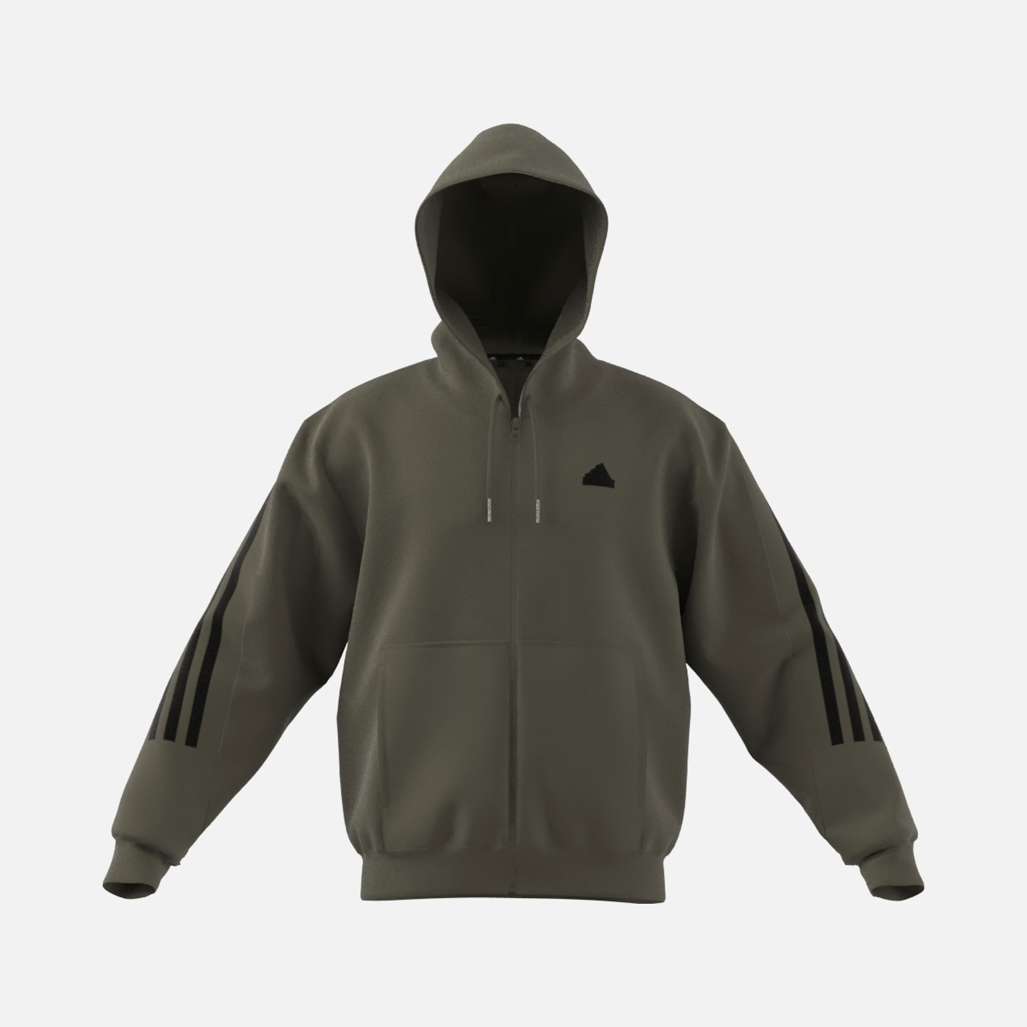 adidas Sportswear Future Icons 3-Stripes Full-Zİp Hoodie Erkek Ceket