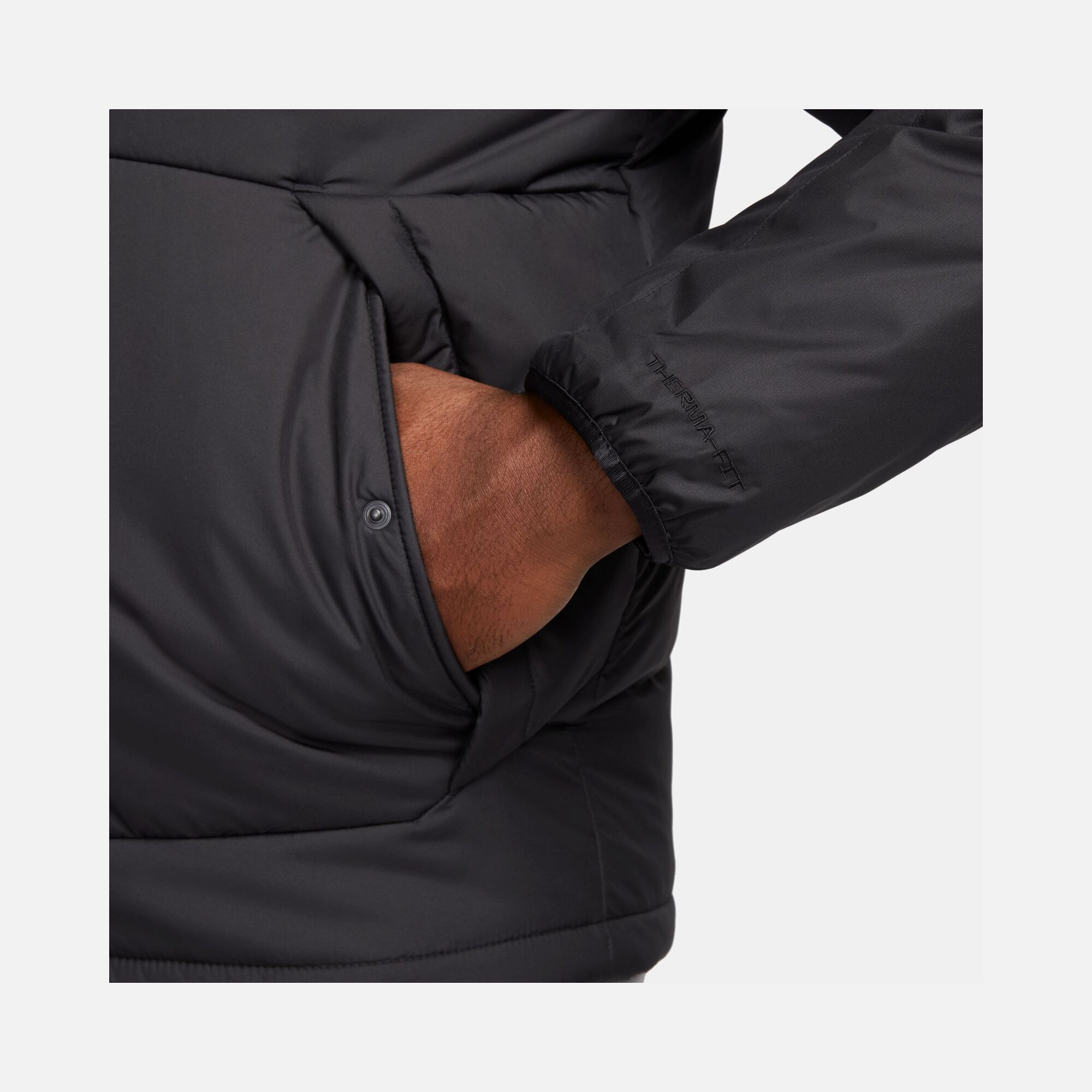 Nike Sportswear Therma-Fit Legacy Full-Zip Hoodie Erkek Mont