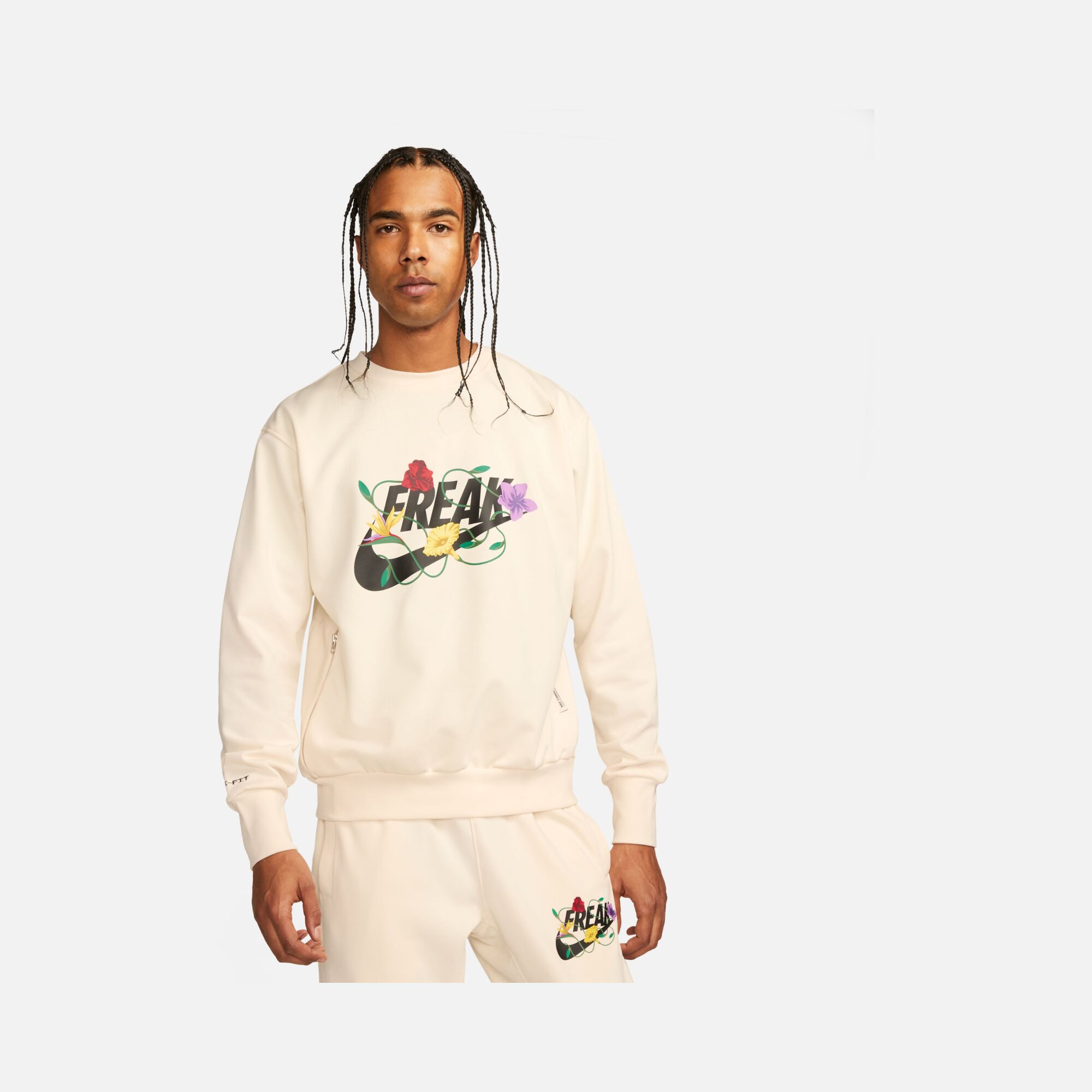 Nike Giannis Standard Issue Graphic Basketball Erkek Sweatshirt