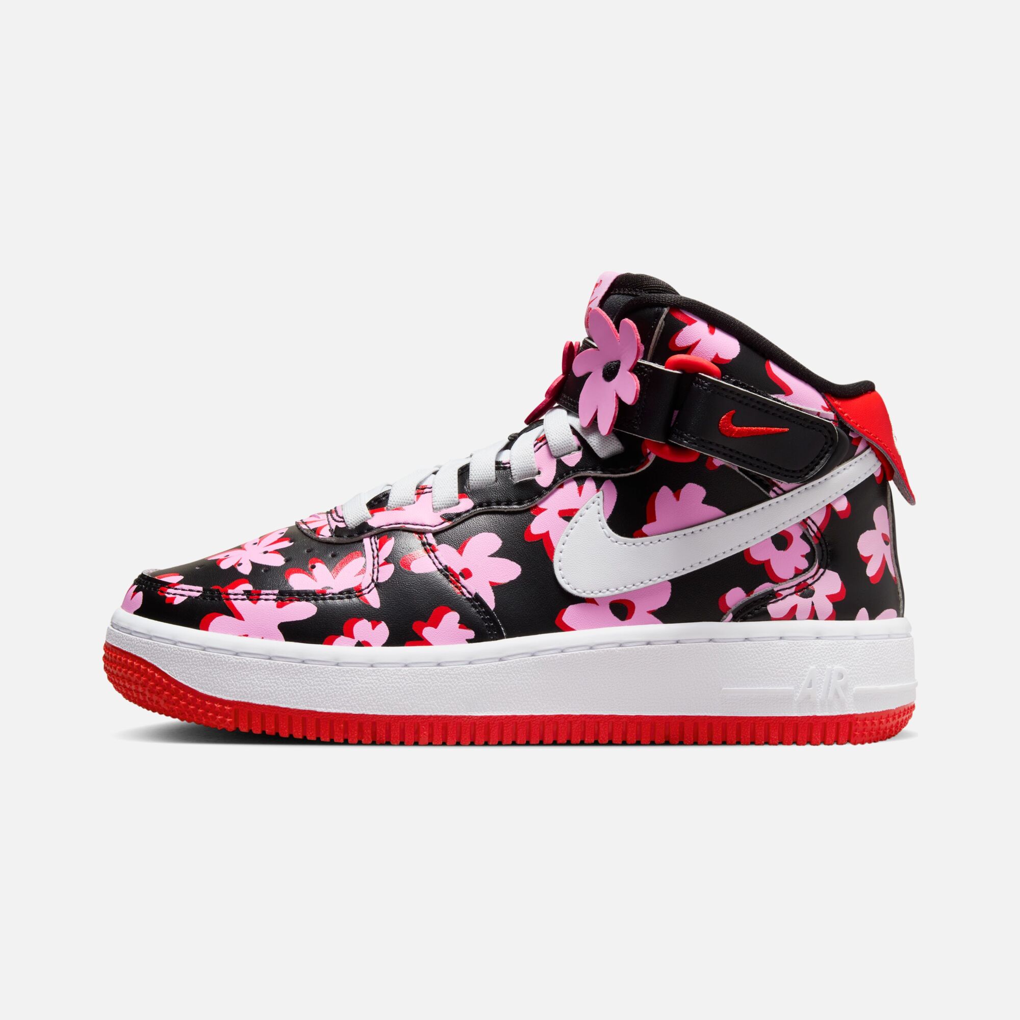 Nike Air Force 1 Mid EasyOn SE ''Flower Details'' (GS) Spor Ayakkabı