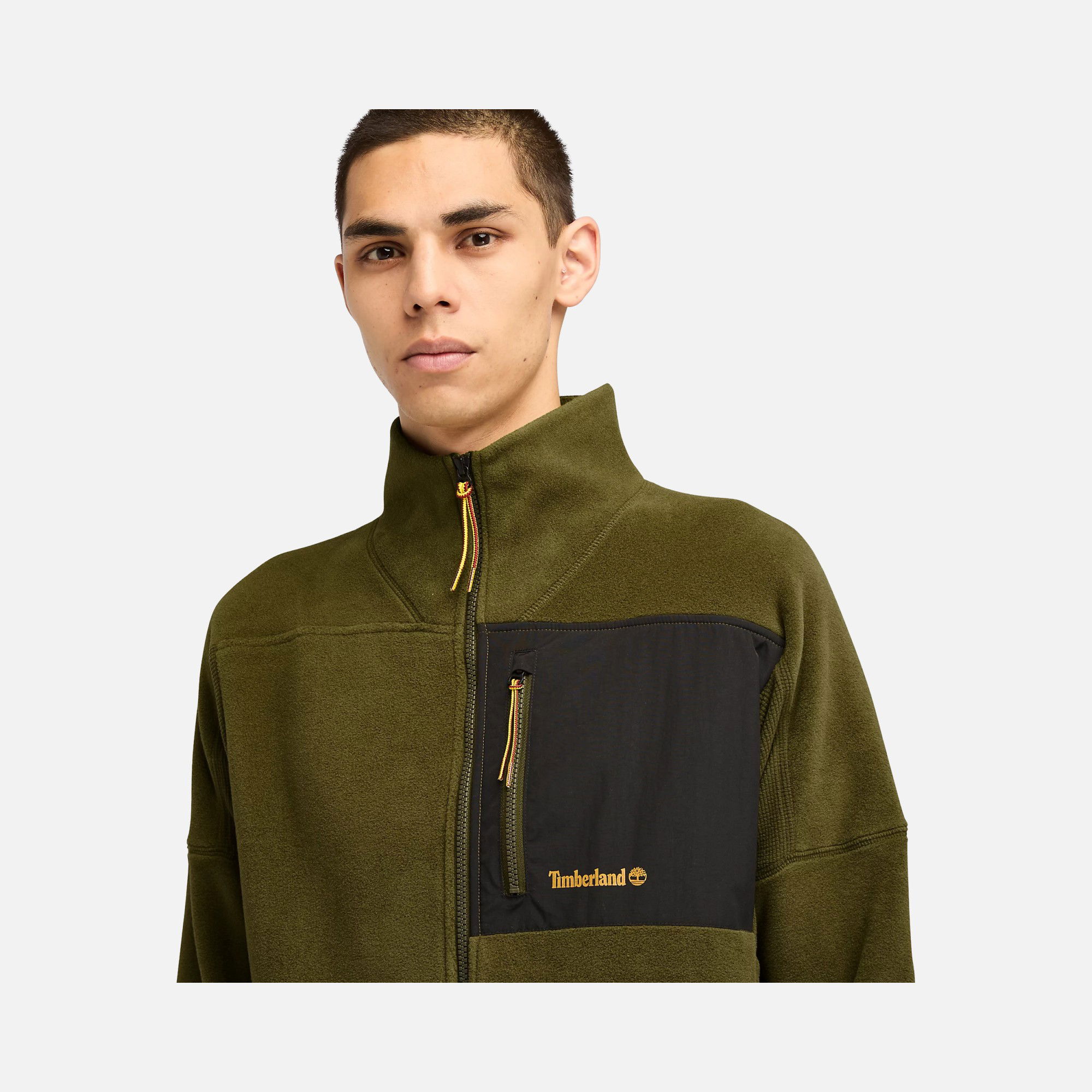 Timberland Polartec Mix Media Fleece Full-Zip Erkek Ceket