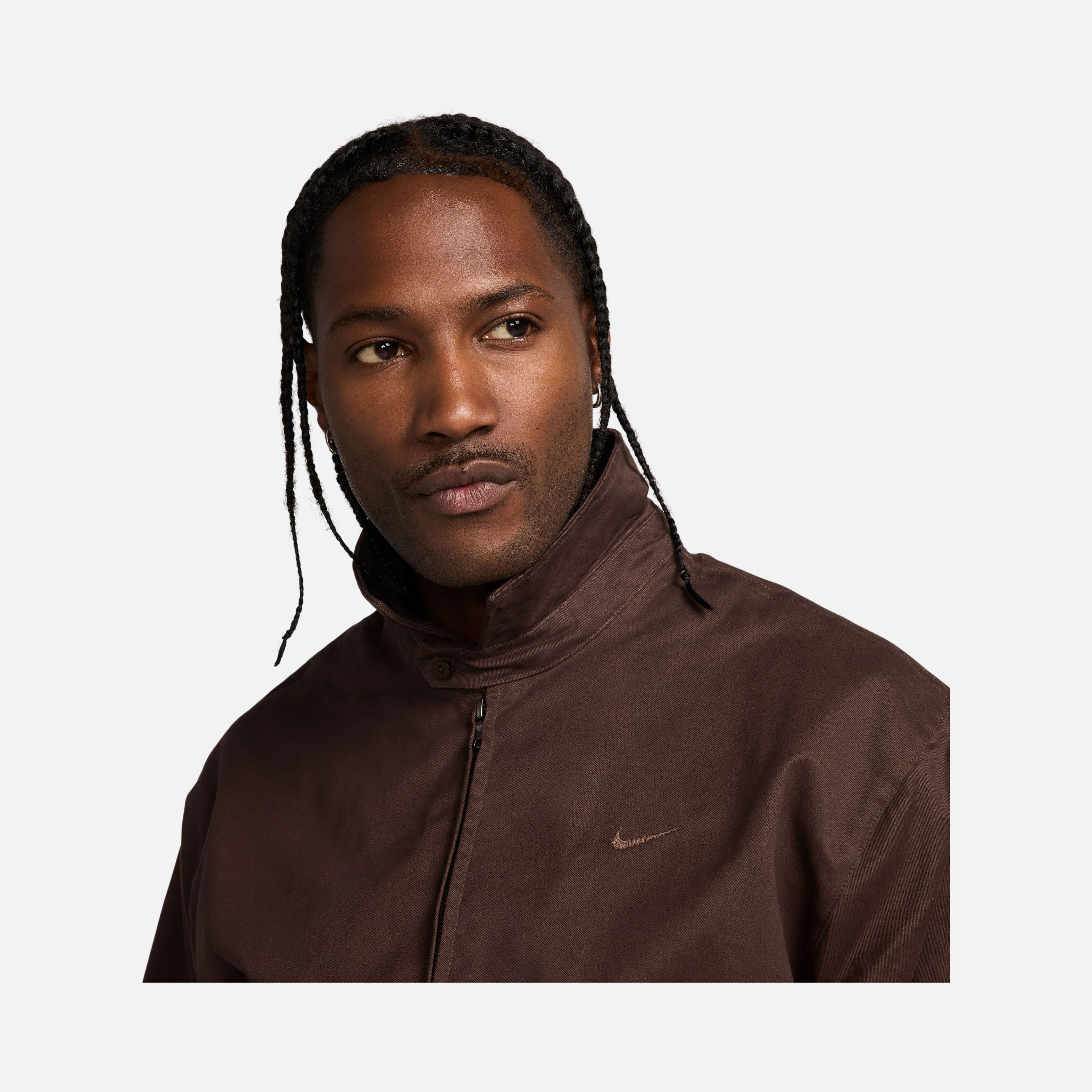 Nike Life Woven Harrington Wide Cut Full-Zip Erkek Ceket