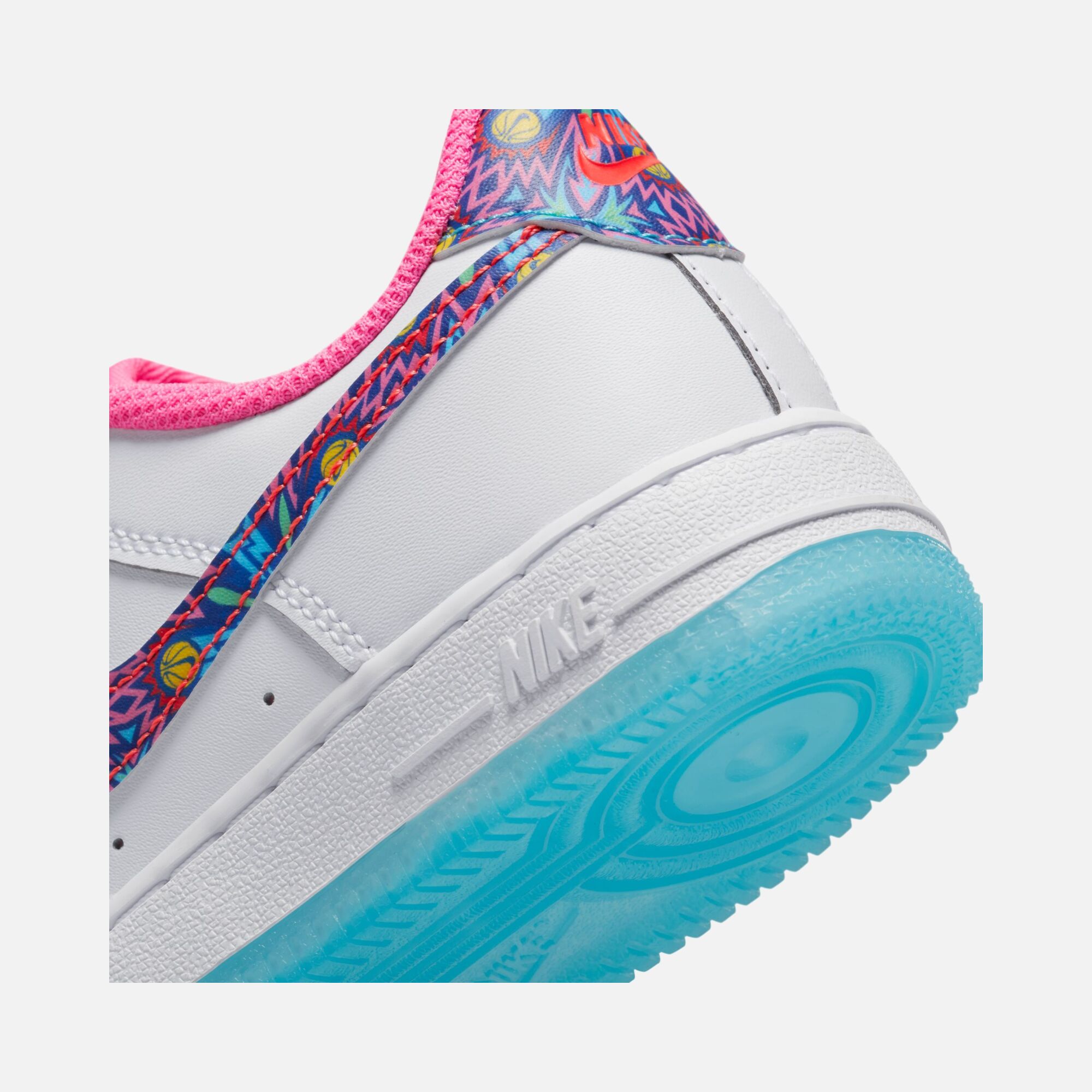 Nike Force 1 Low ASW ''Multi-Color Swoosh'' (PS) Spor Ayakkabı